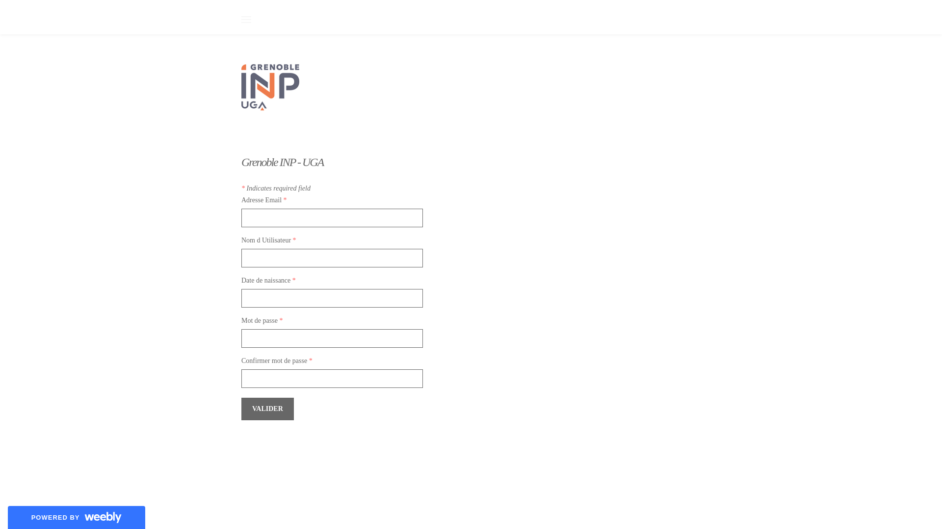 website screenshot of https://grenoble-inp3.weebly.com