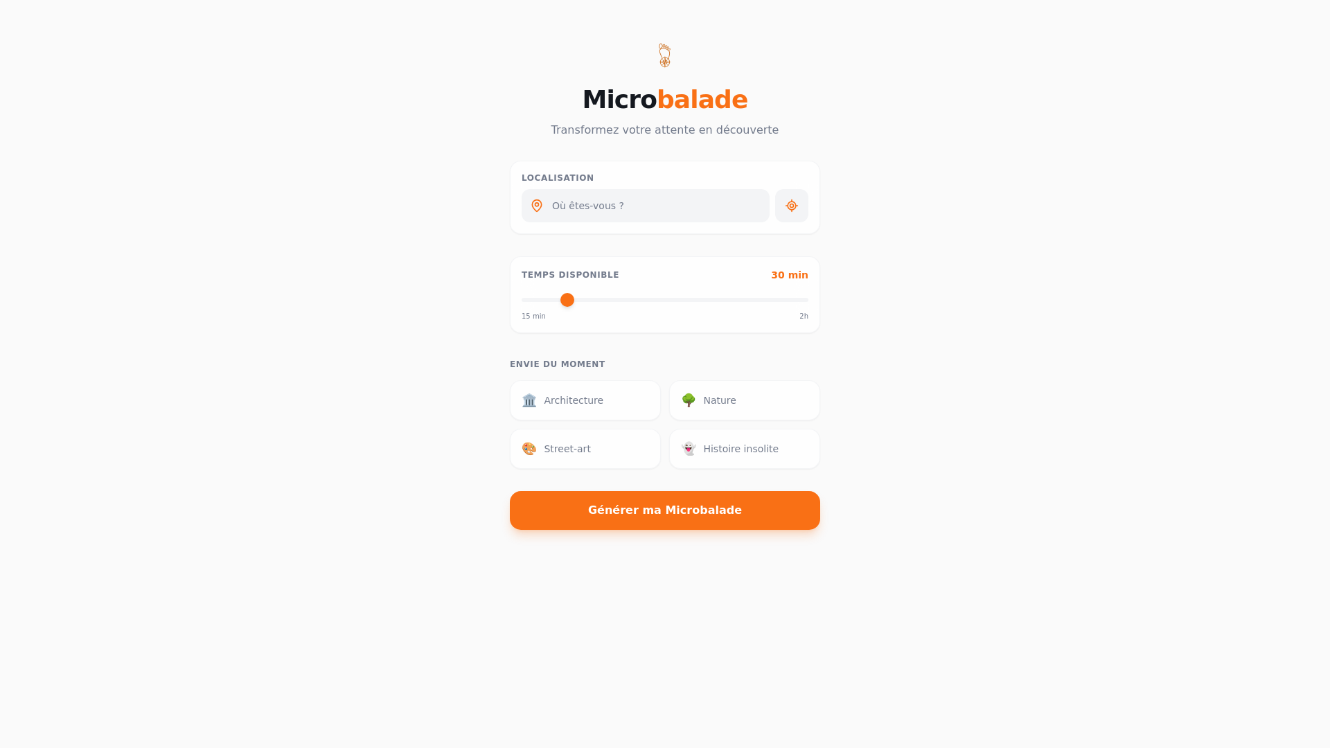 website screenshot of https://microbalade.fr/
