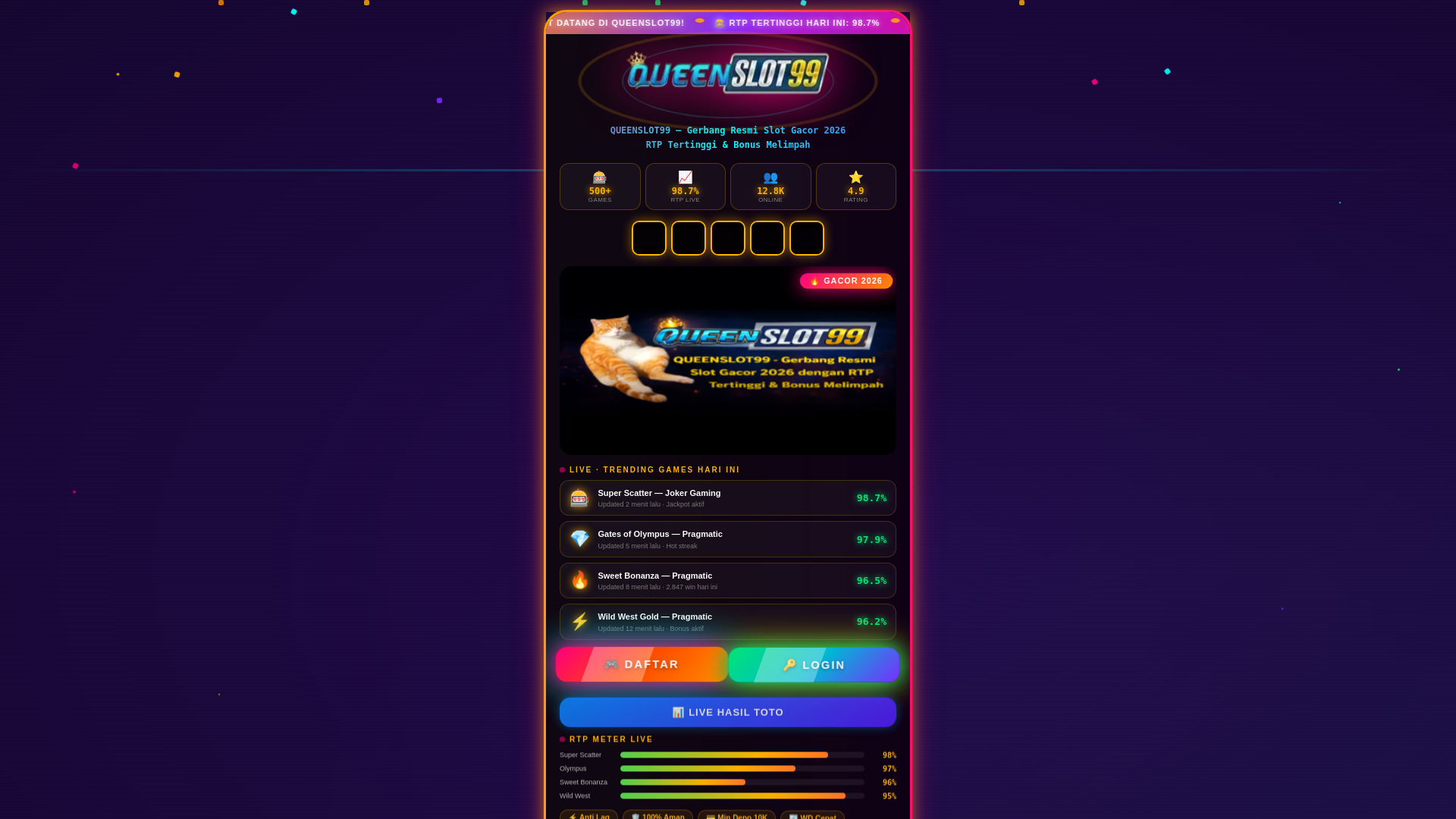 website screenshot of https://organisasi-queenslot99.pages.dev/