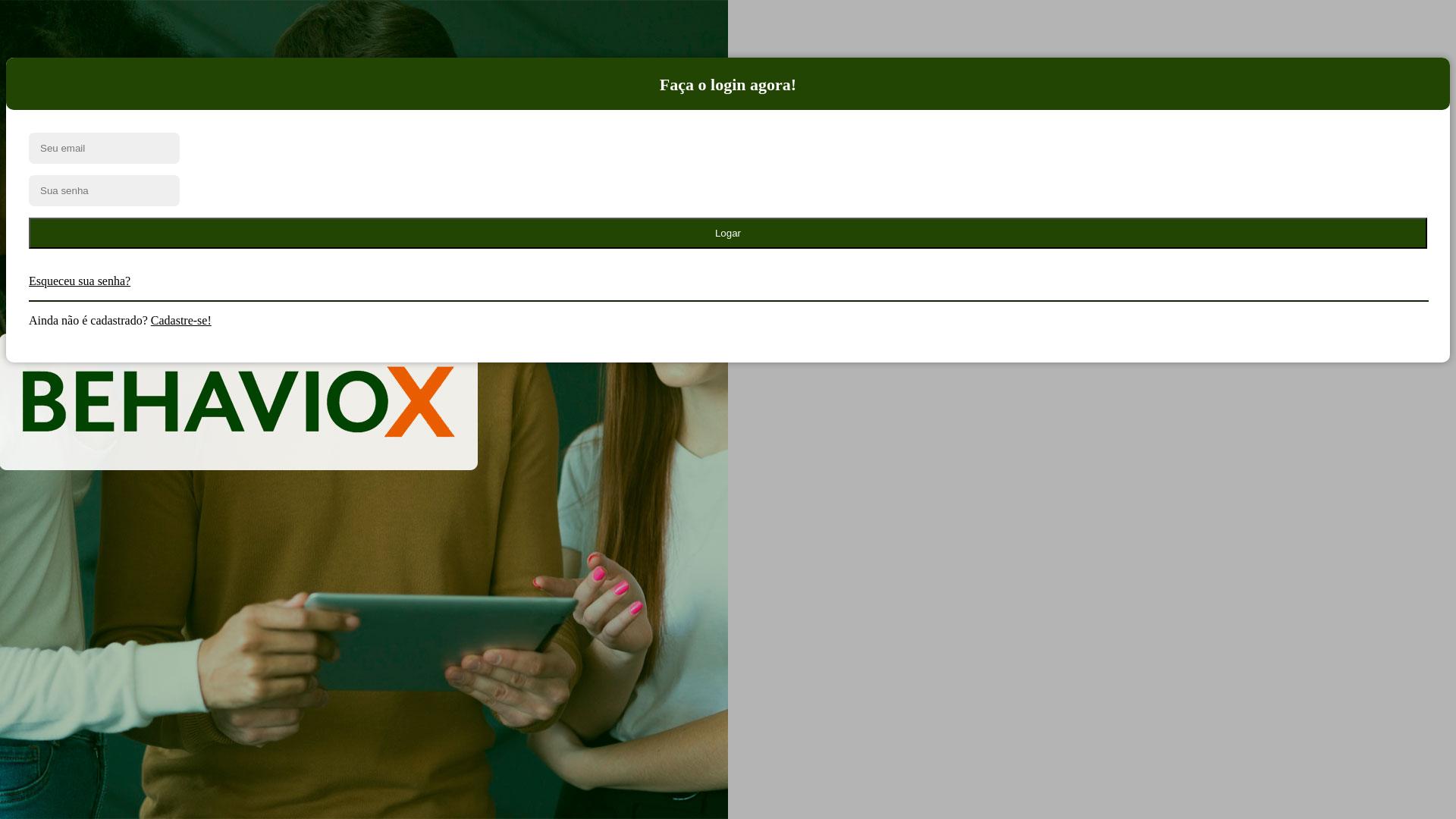 website screenshot of https://behaviox.com.br/