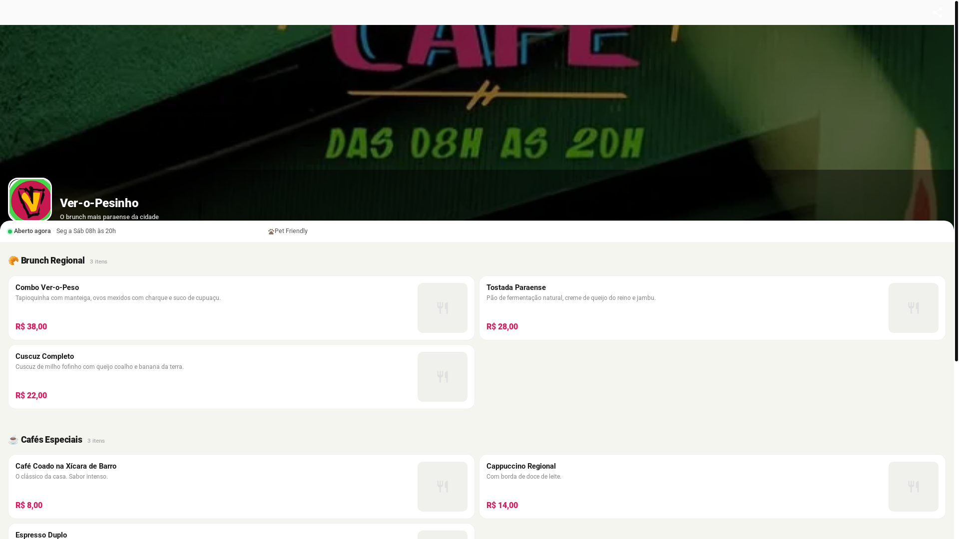 website screenshot of https://cardapio-digital-axs.pages.dev/