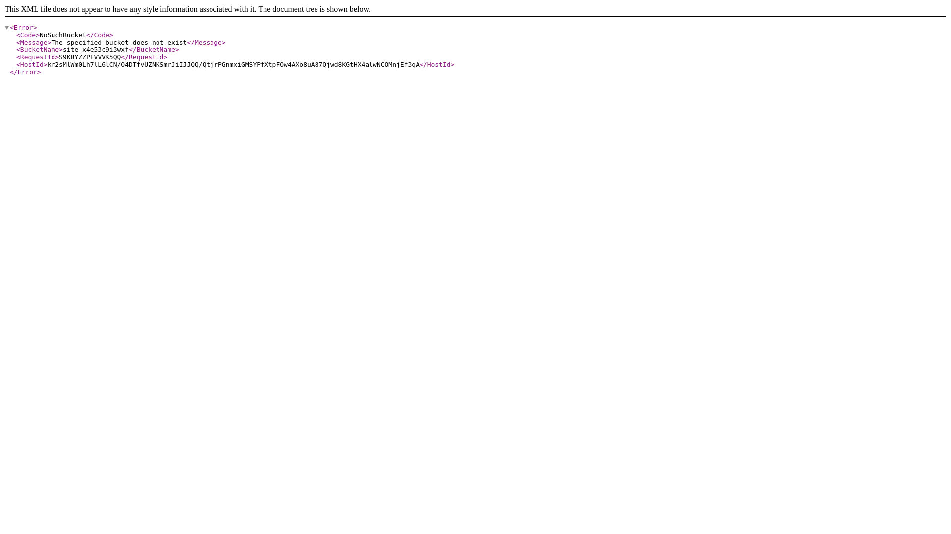 website screenshot of https://site-x4e53c9i3wxf.s3.us-east-1.amazonaws.com