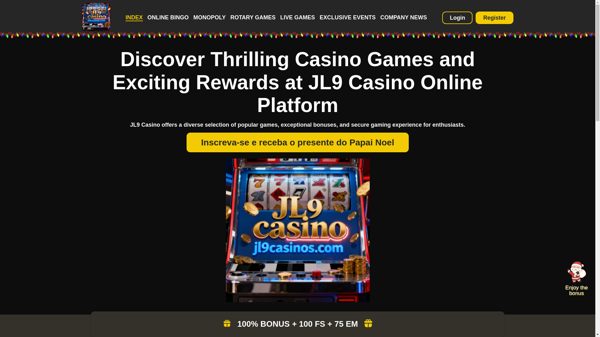website screenshot of https://jl9casinos.com/