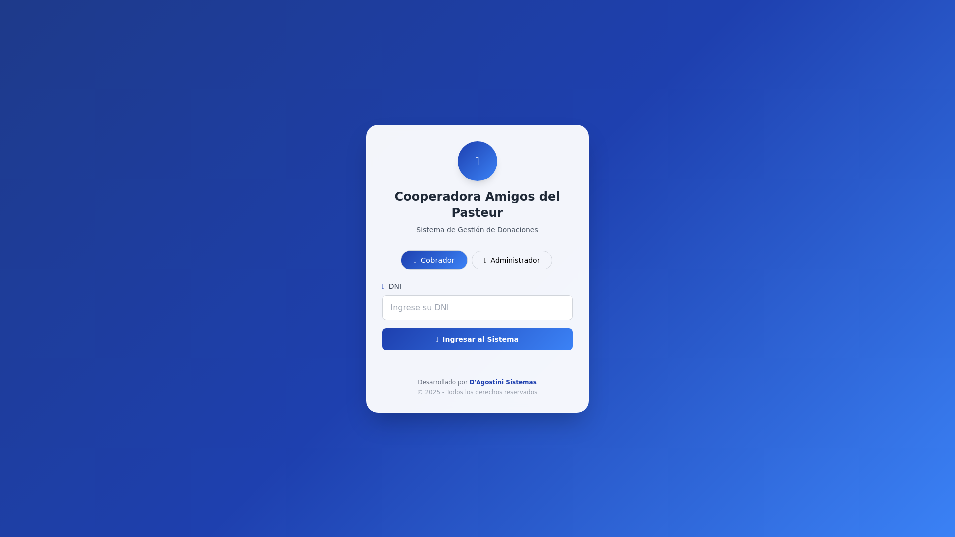 website screenshot of https://cooperadorapasteur.online/