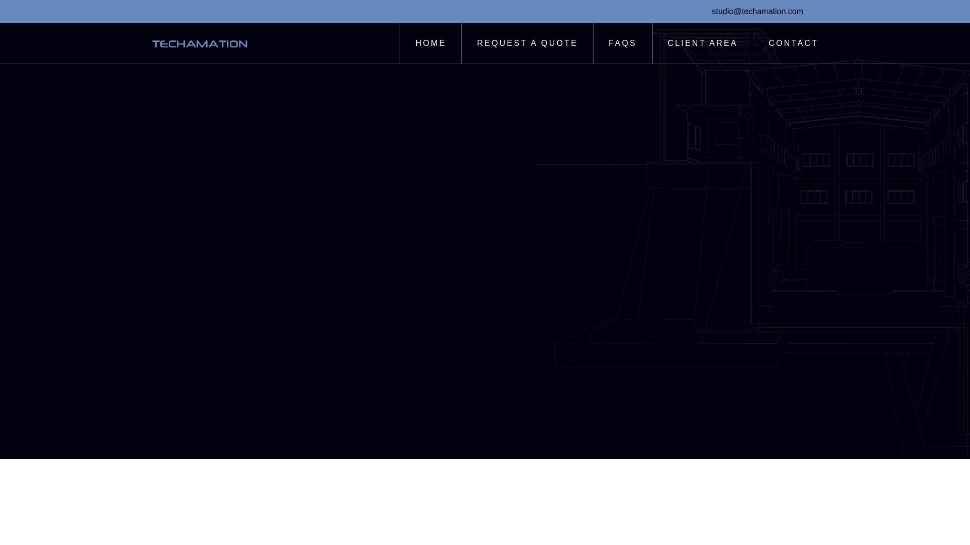 website screenshot of https://techamation.com