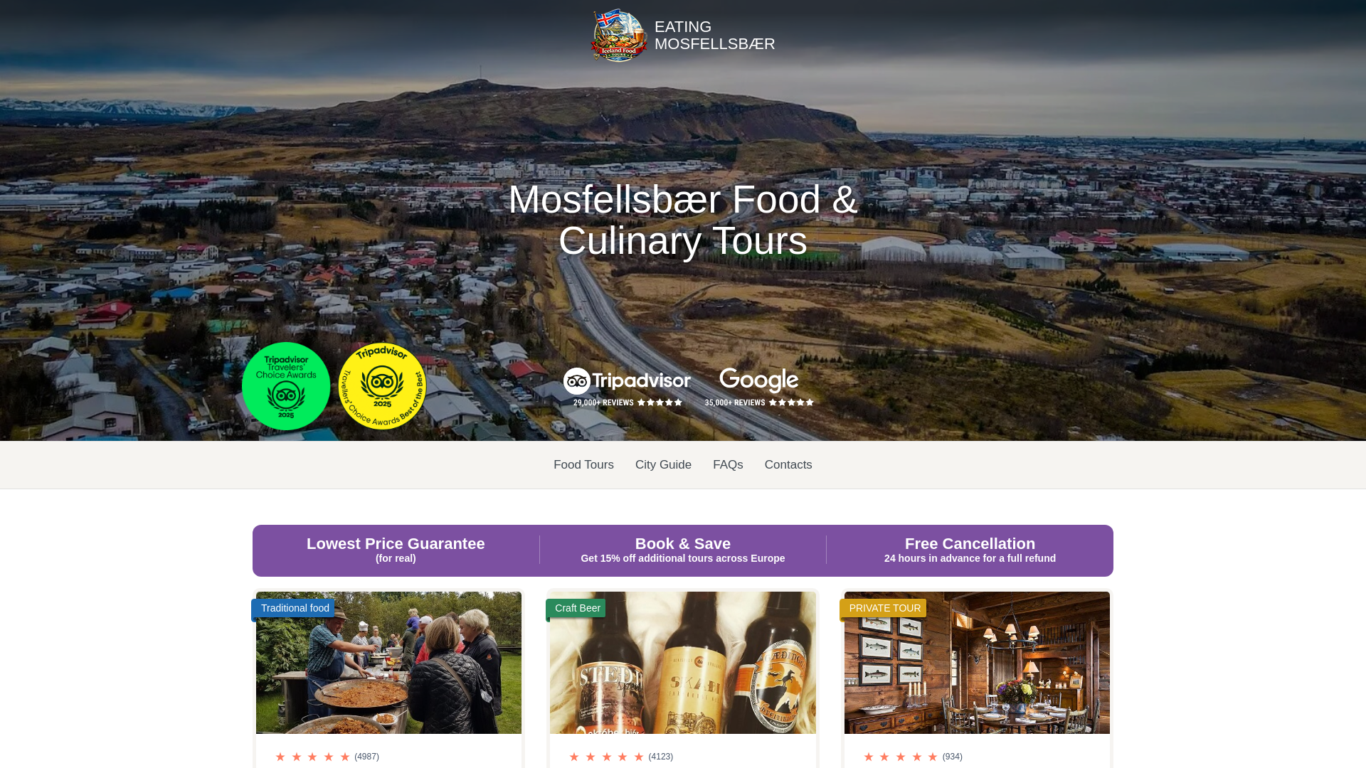 website screenshot of https://flavor-paths.live