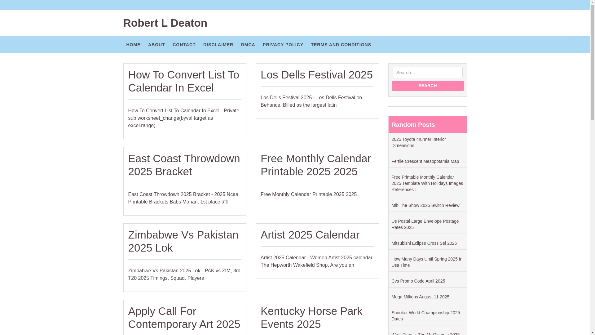 website screenshot of https://robertldeatone.pages.dev/
