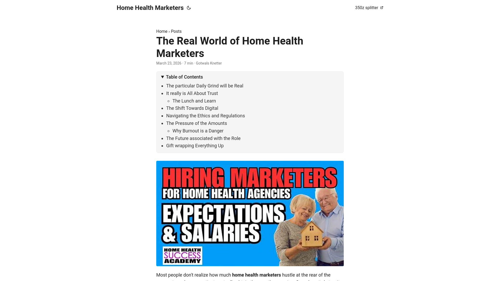 website screenshot of https://home-health-marketers.pages.dev/