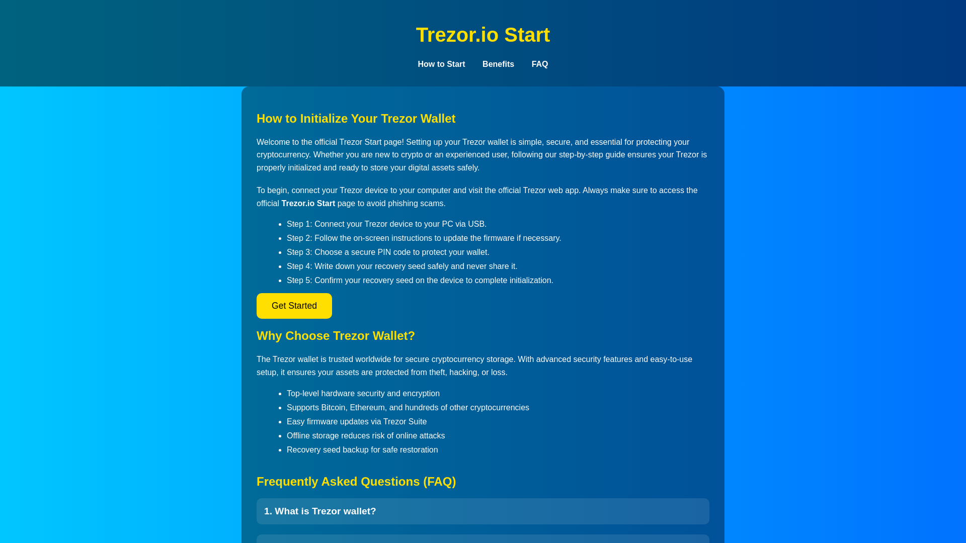 website screenshot of https://traisars--io-start.pages.dev