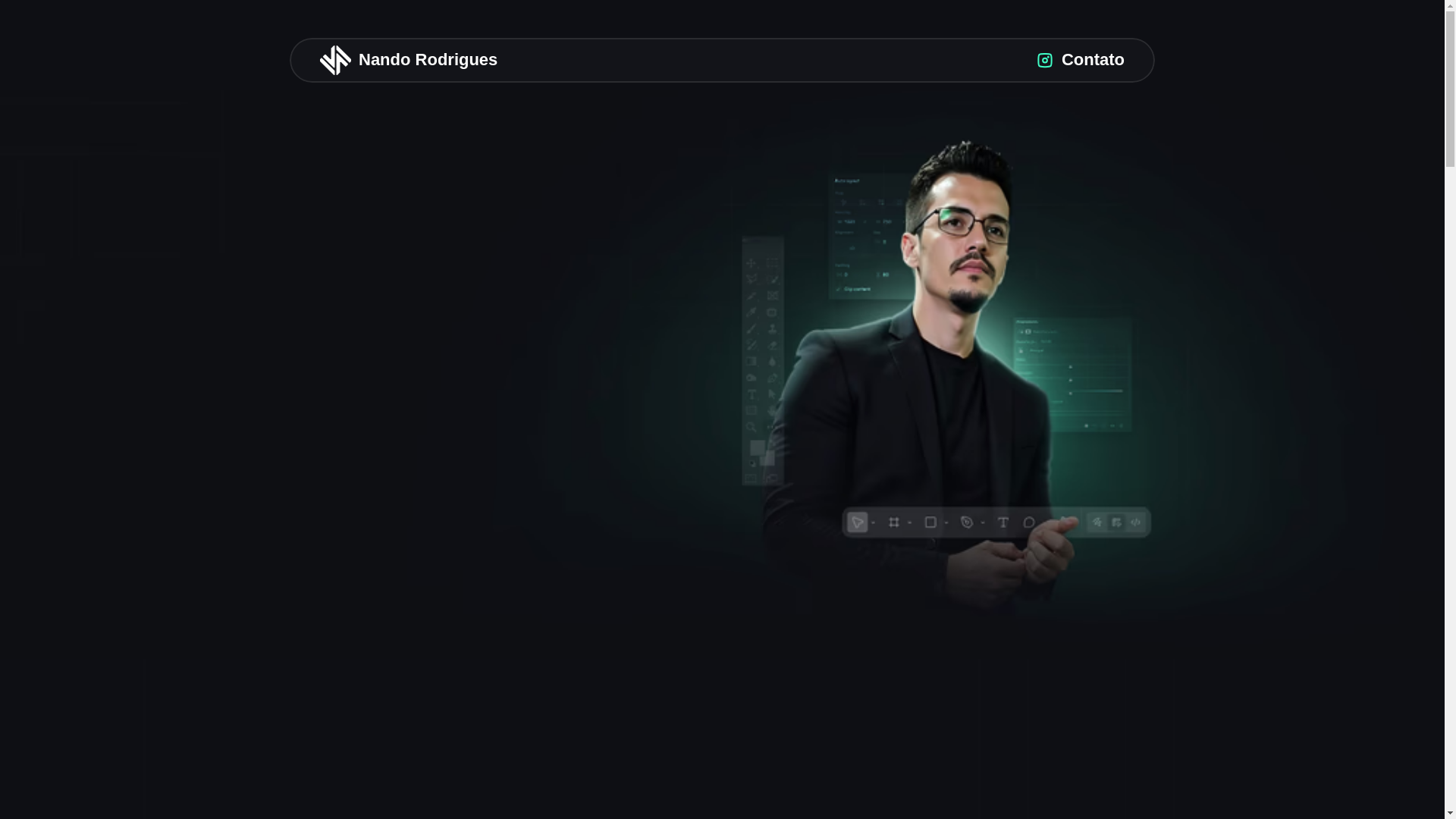 website screenshot of https://nandorodrigues.com.br/