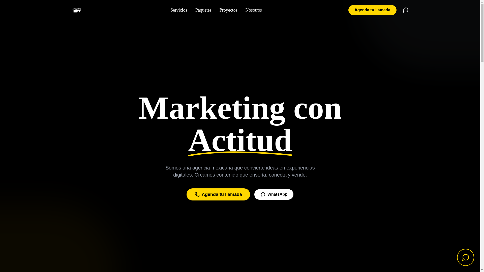 website screenshot of https://create-mkt.com/