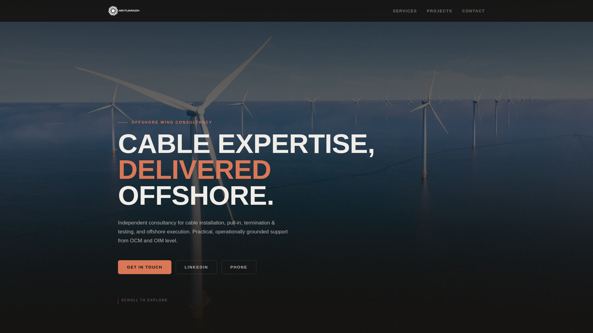 website screenshot of https://airfuaradh-site-v5.pages.dev/