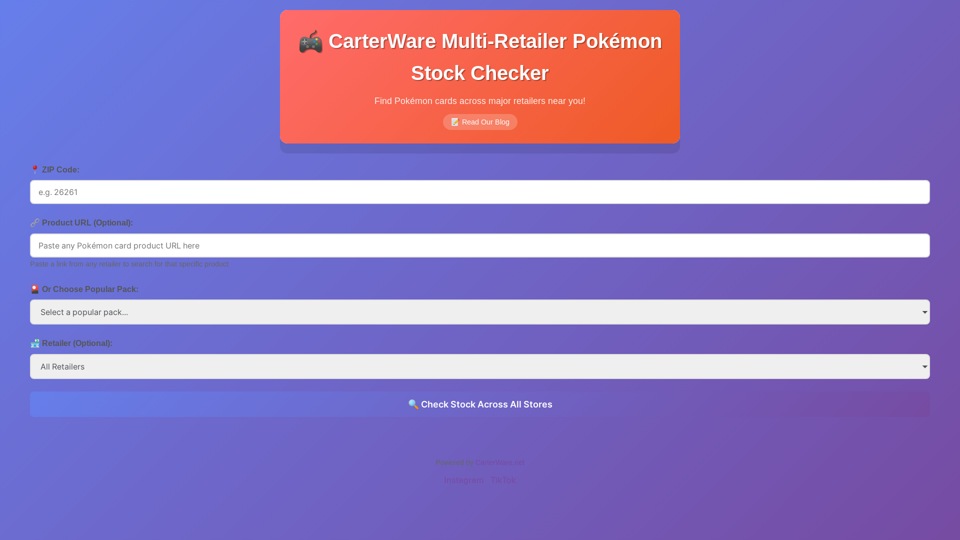 website screenshot of https://pokecard.pro/