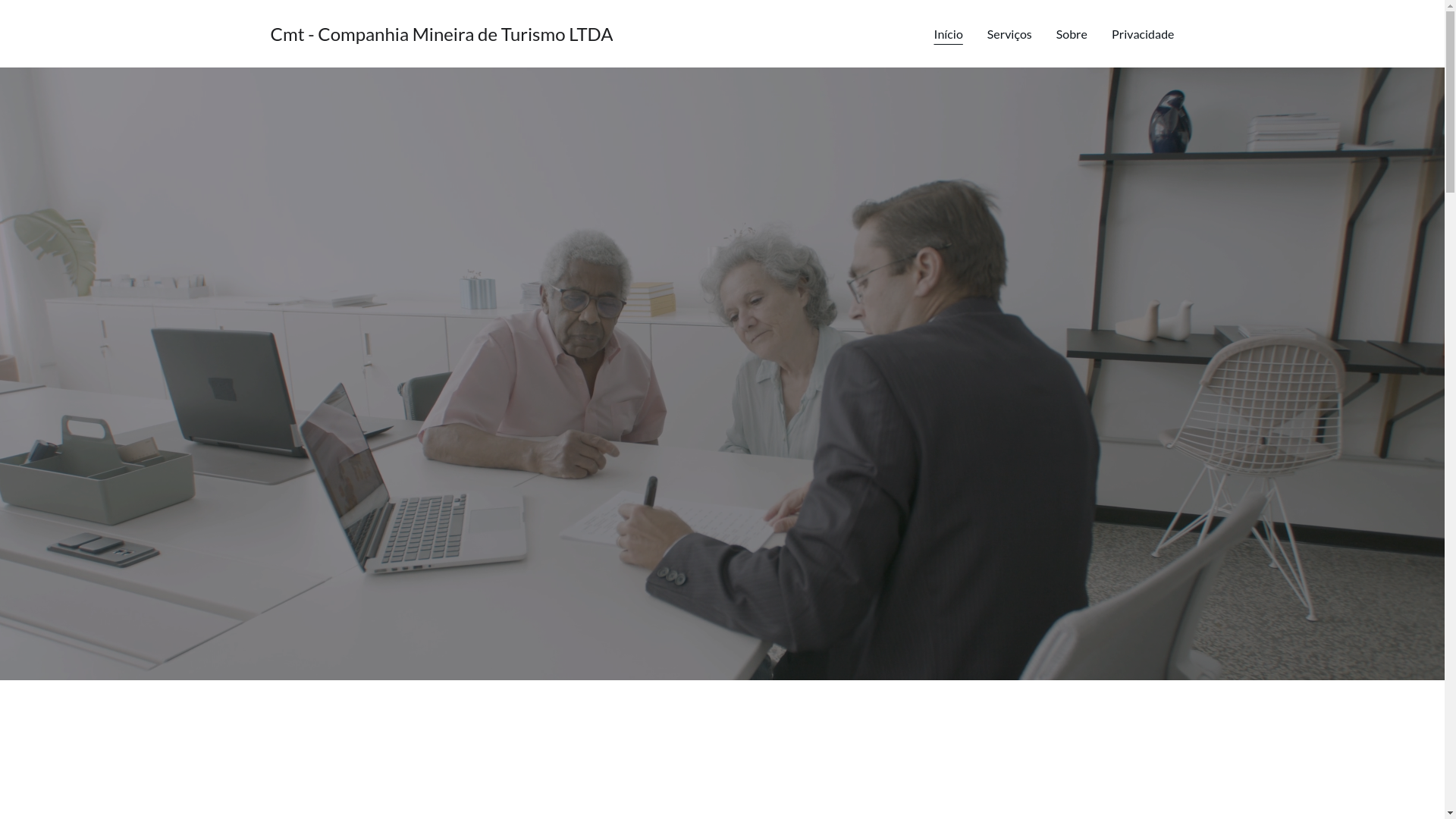 website screenshot of https://cmt-companhiamineiradeturismoltda.shop/