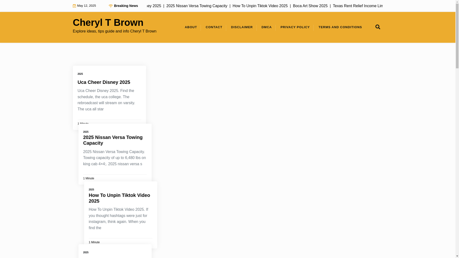 website screenshot of https://cheryltbrownt.pages.dev/