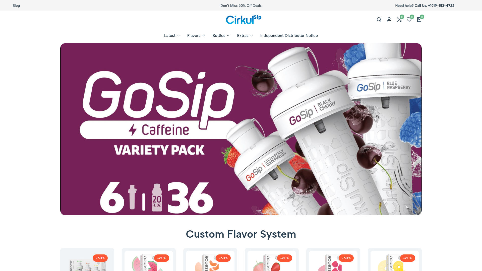 website screenshot of https://circlerefills.com/