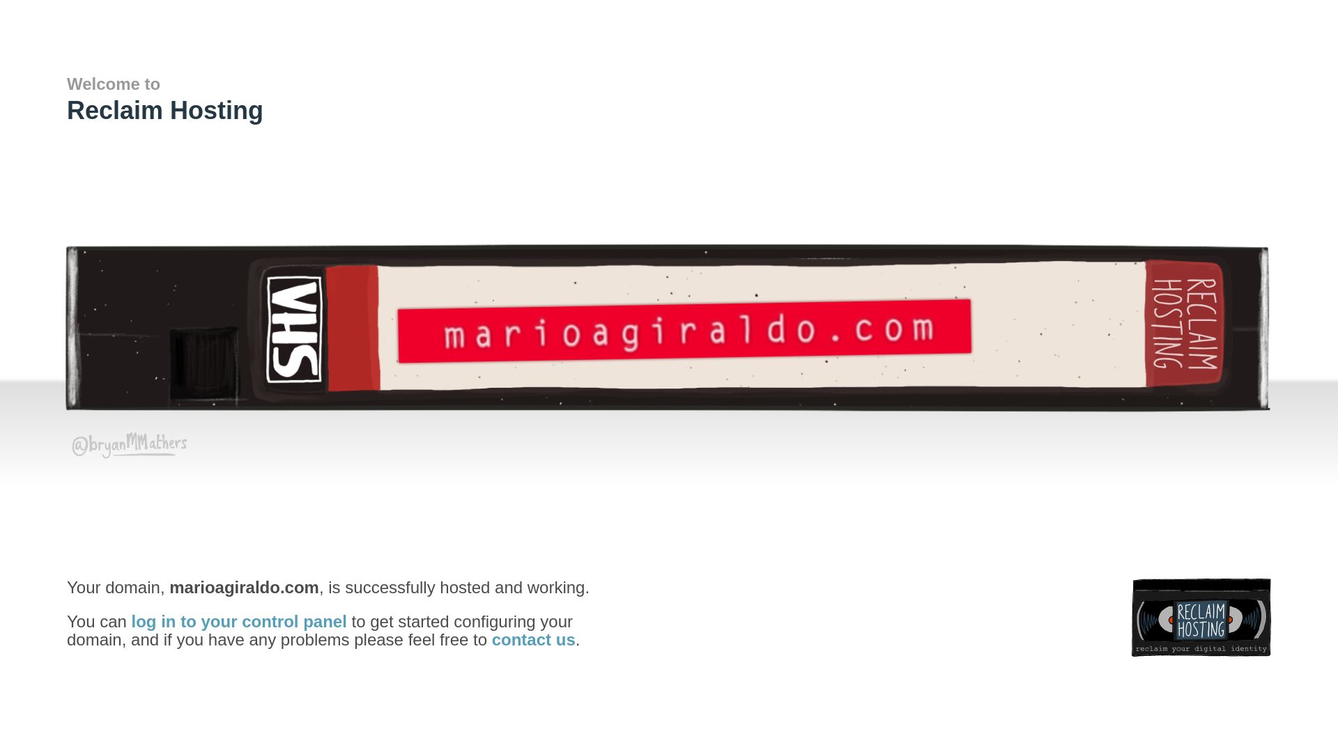 website screenshot of https://marioagiraldo.com/