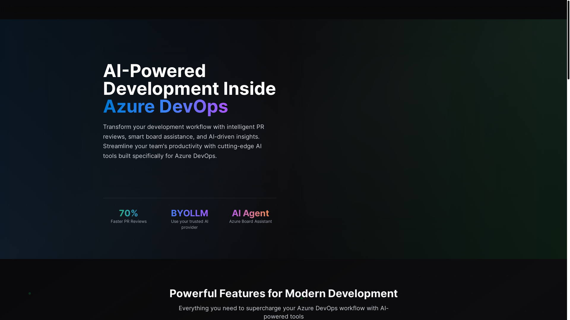 website screenshot of https://aidevex-web.pages.dev/