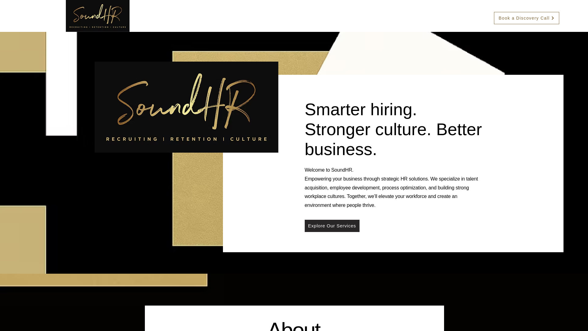 website screenshot of https://www.soundhr.com/