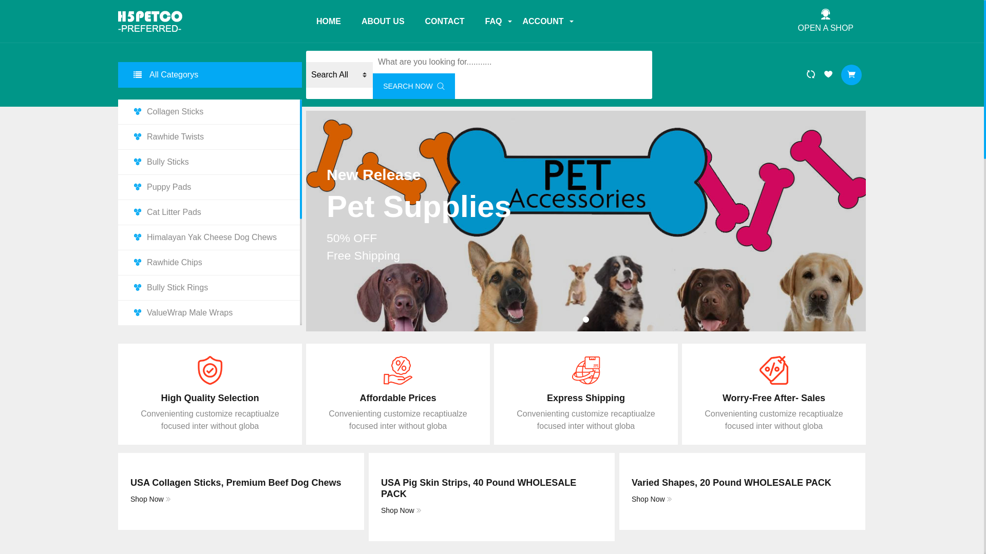 website screenshot of https://h5wayfair.online/
