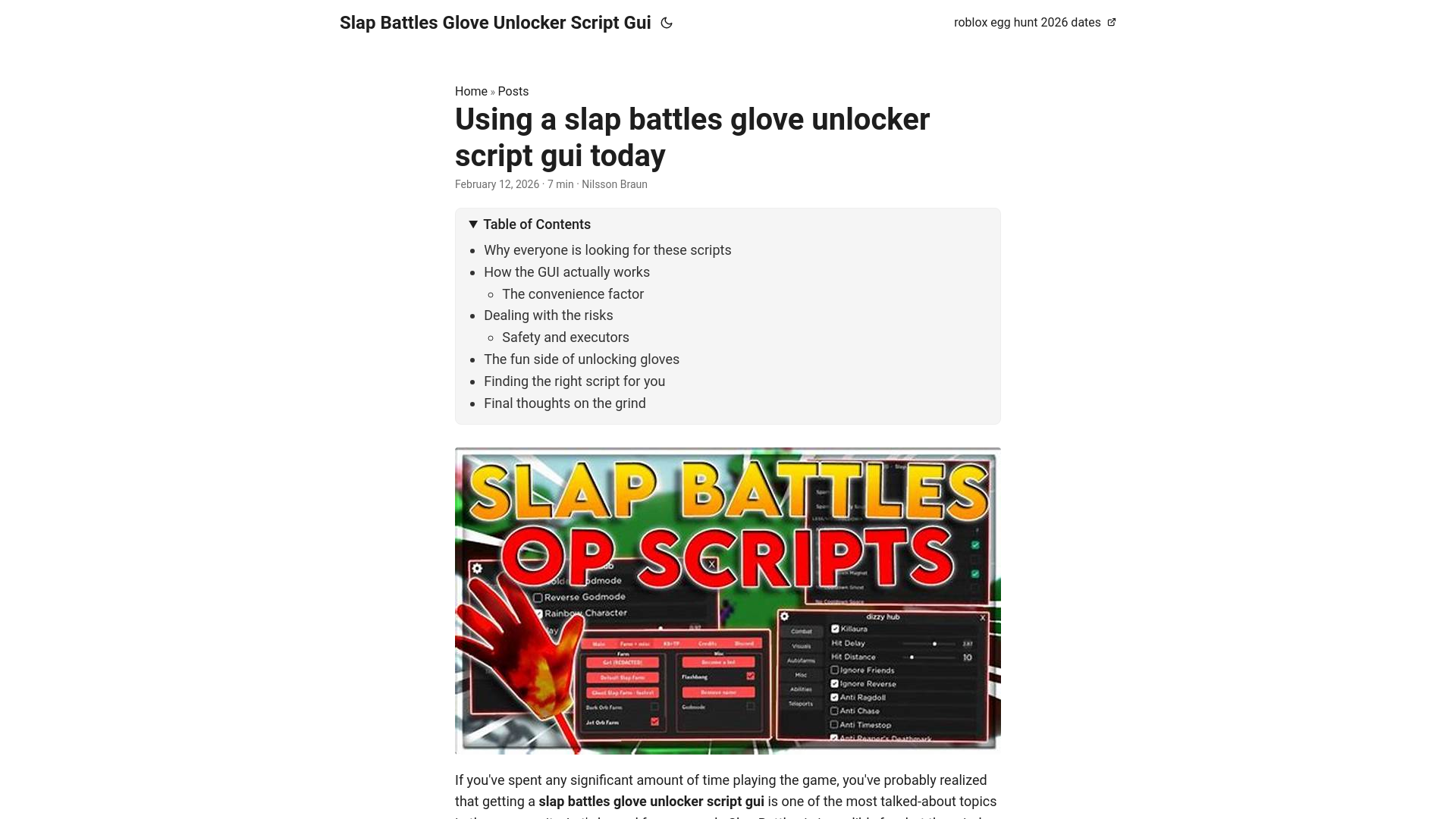 website screenshot of https://slap-battles-glove-unlocker-script-gui.pages.dev/