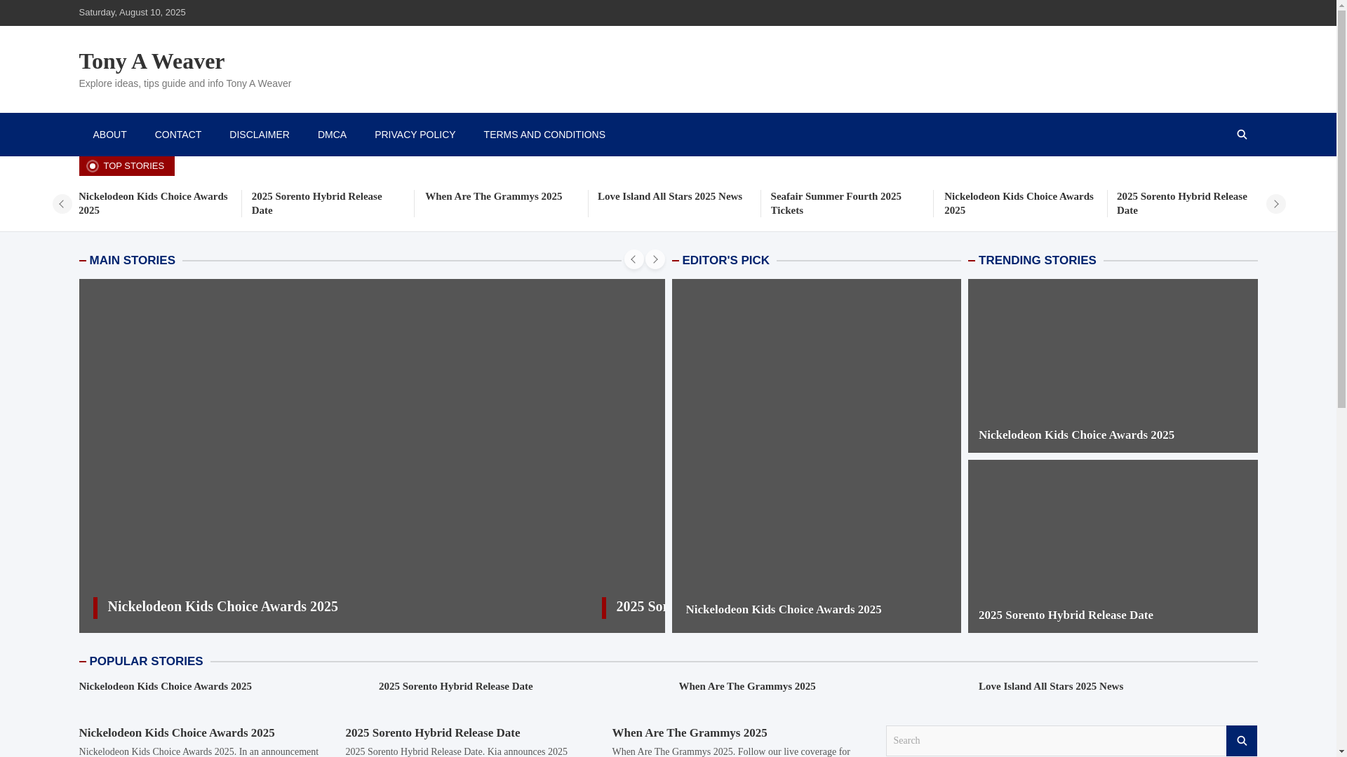website screenshot of https://tonyaweavere.pages.dev/
