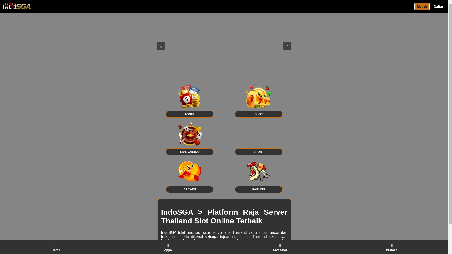 website screenshot of https://indosga-amp.pages.dev/