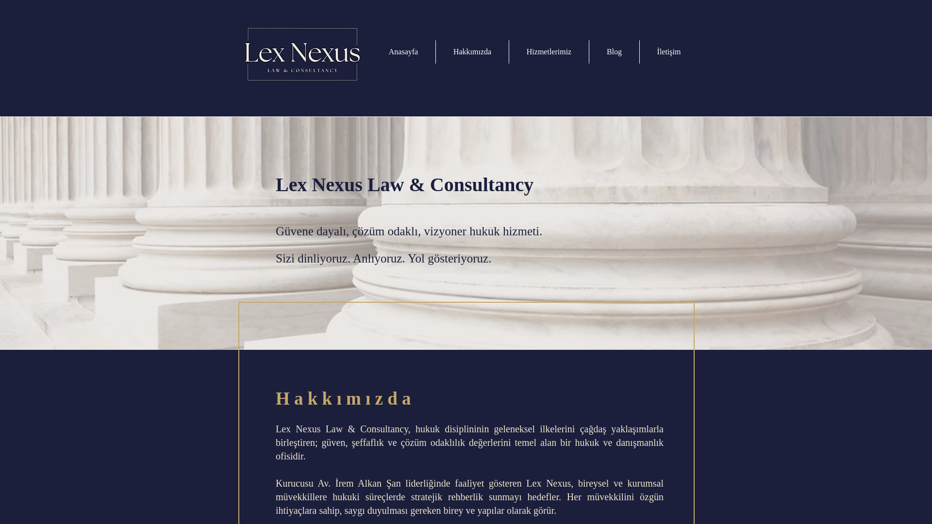 website screenshot of https://lexnexus-lc.com/