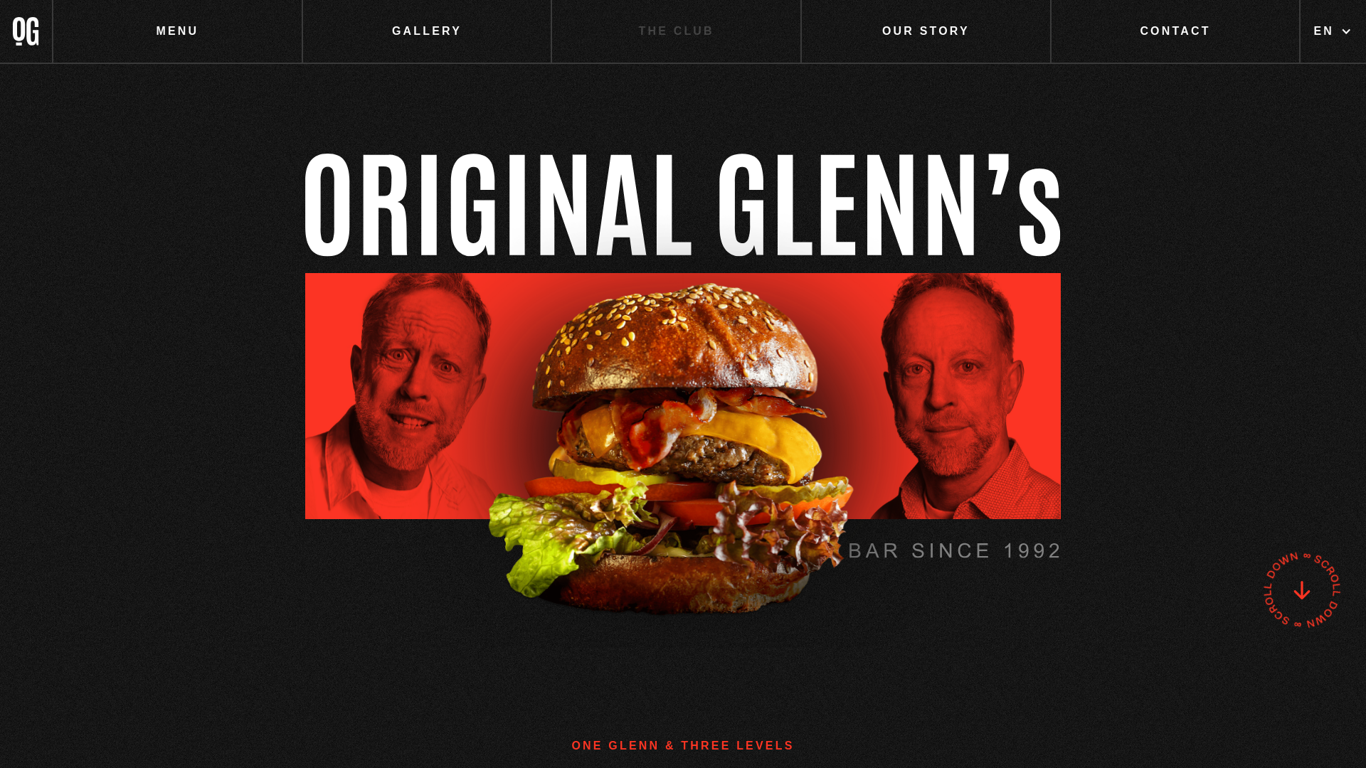 website screenshot of https://originalglenns.pages.dev/