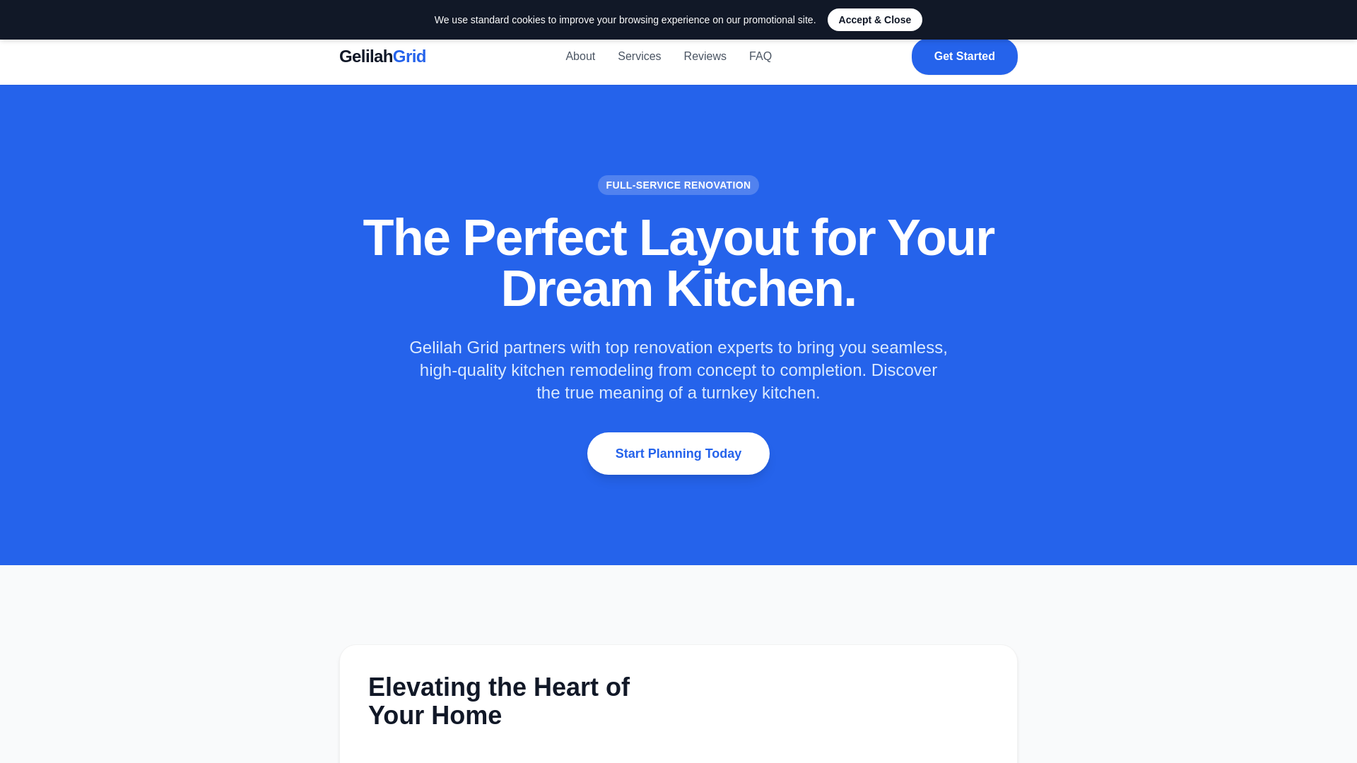 website screenshot of https://gelilahgrid.digital