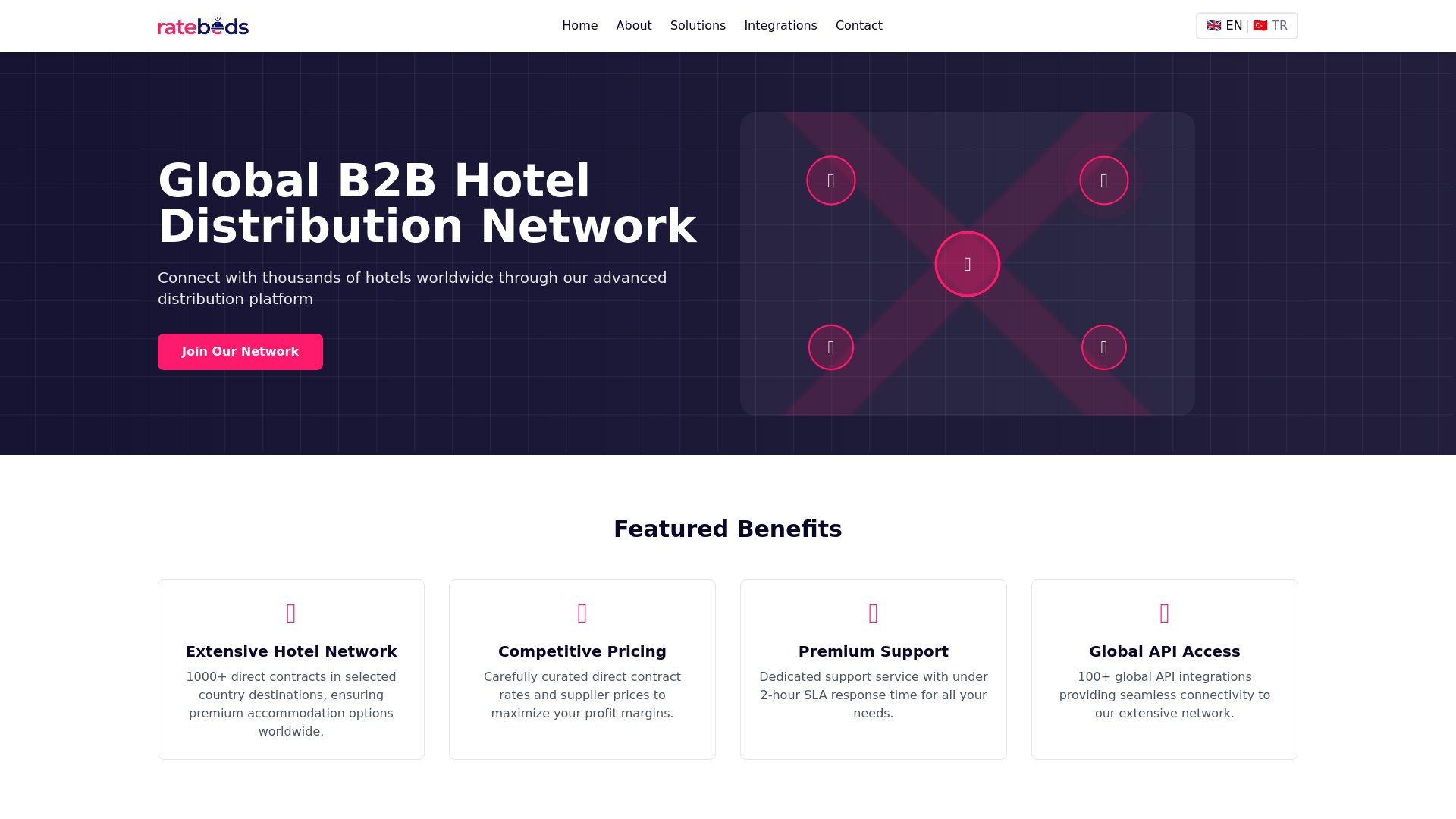 website screenshot of https://ratebeds.pages.dev/
