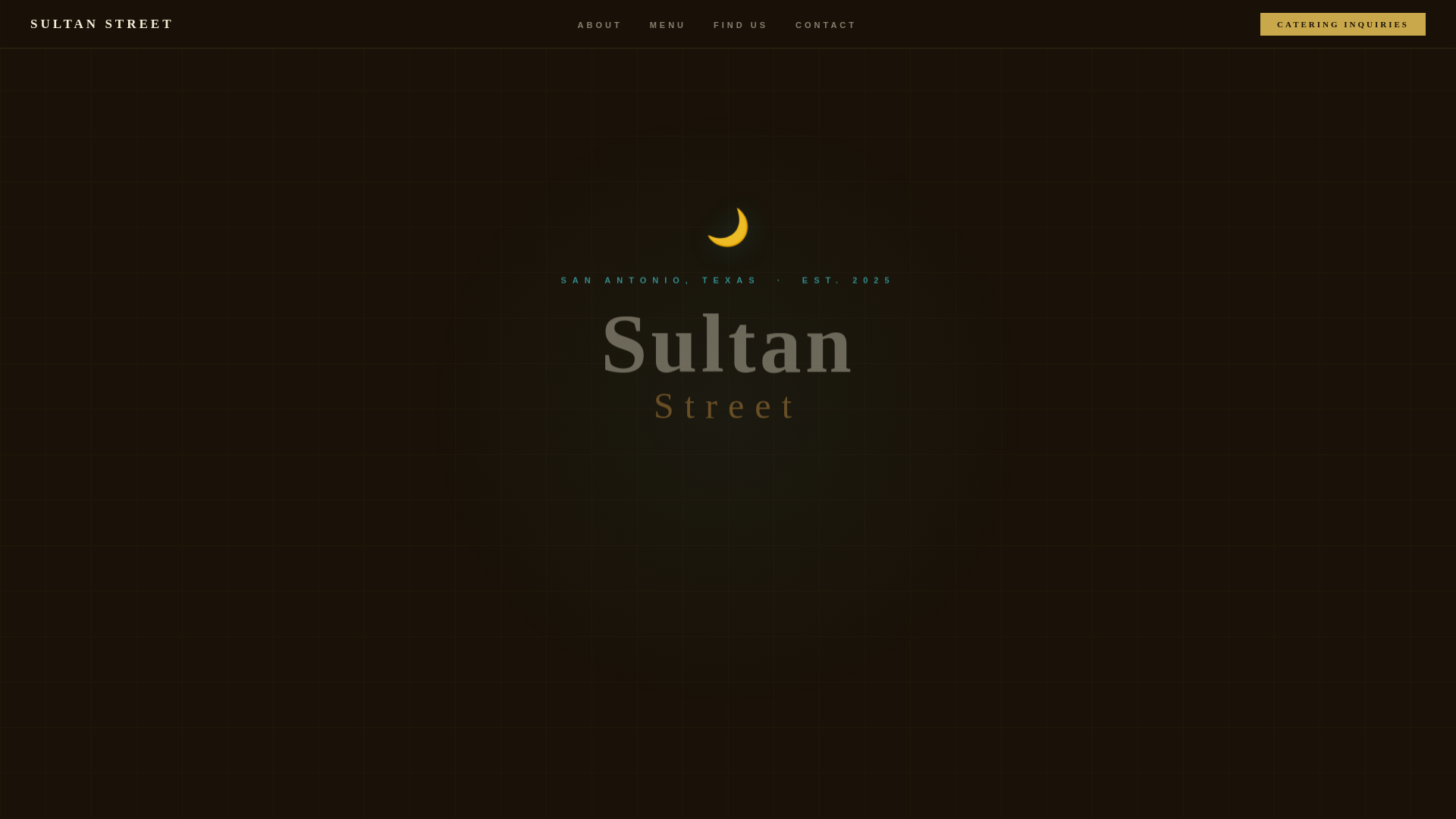 website screenshot of https://sultan-street.pages.dev/
