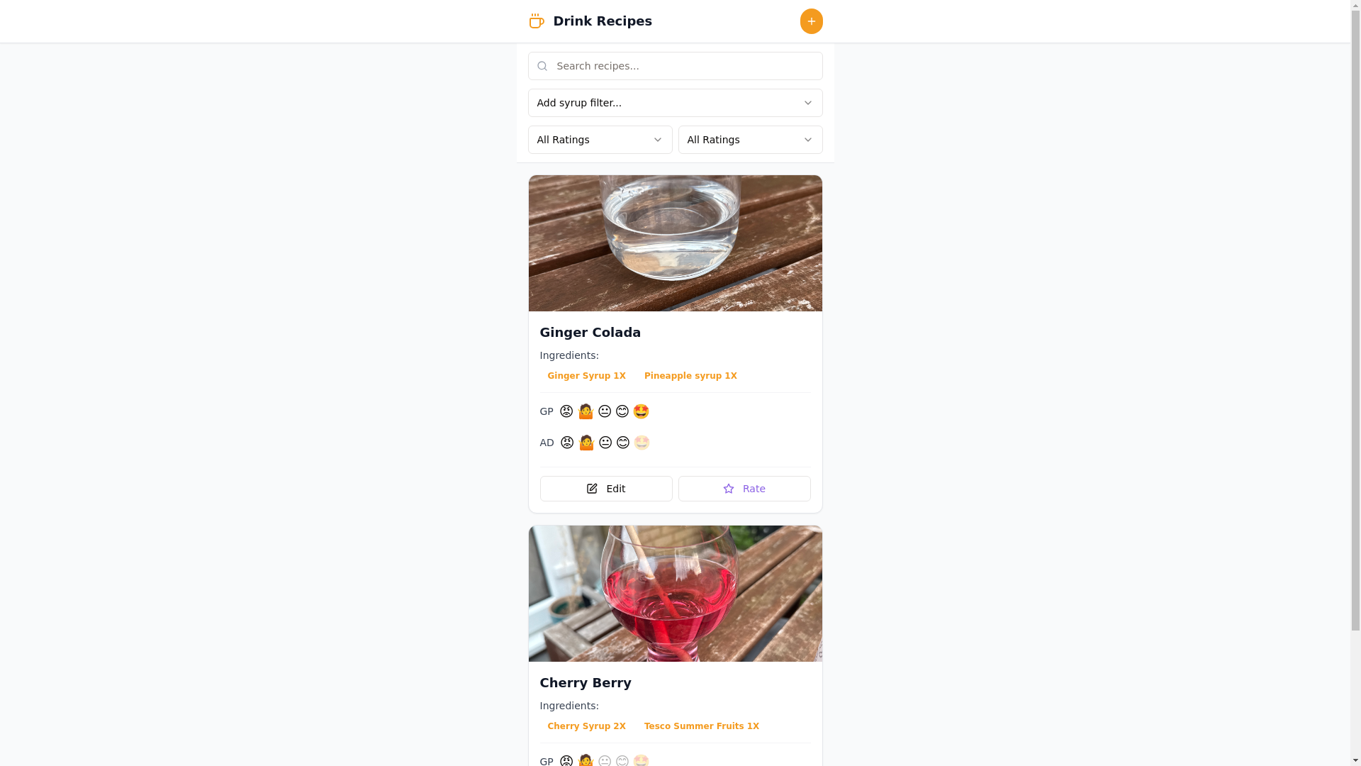 website screenshot of https://drinkbook.fun/