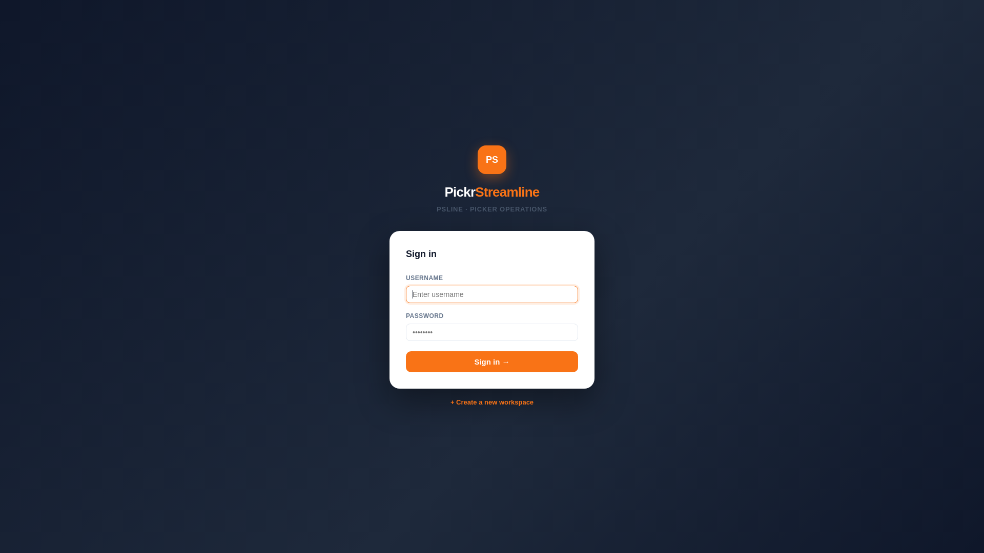 website screenshot of https://getpsline.com