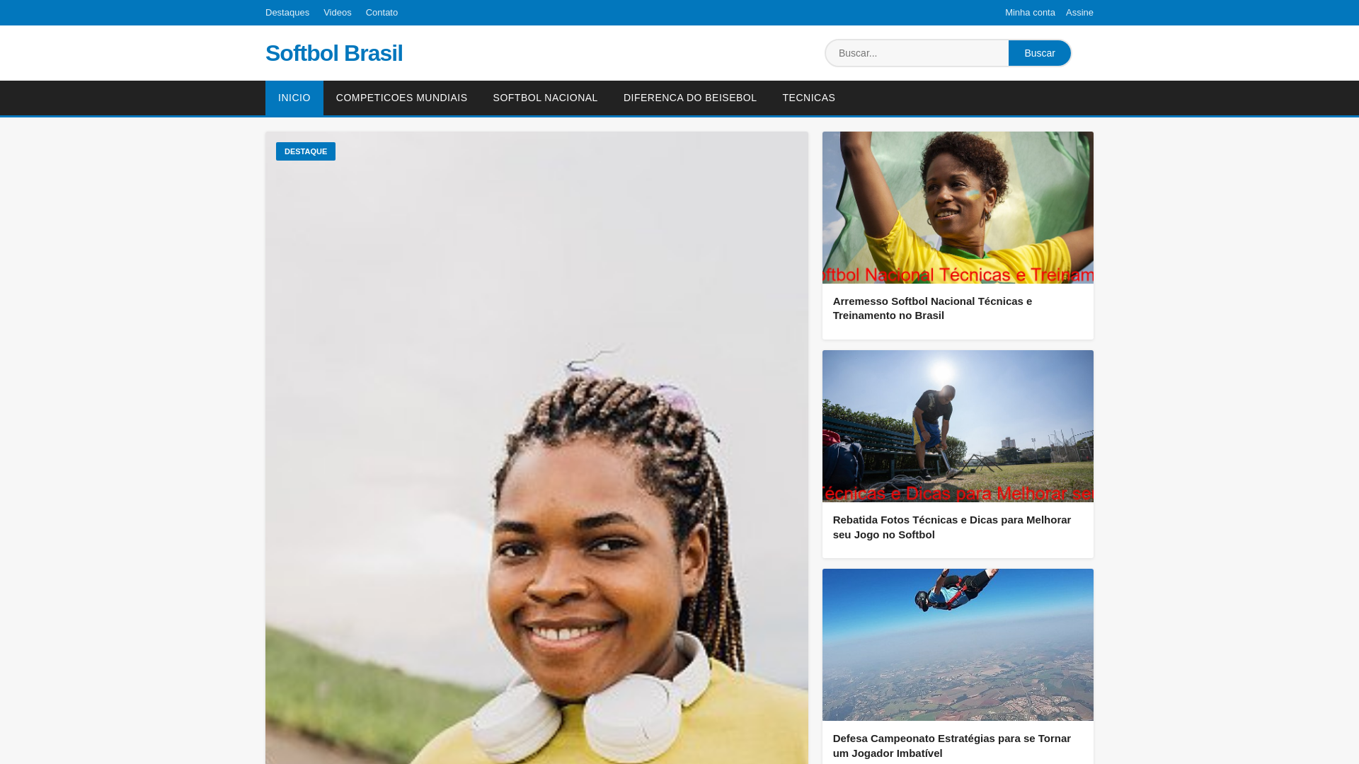 website screenshot of https://wsoftbolbrasil1.com/