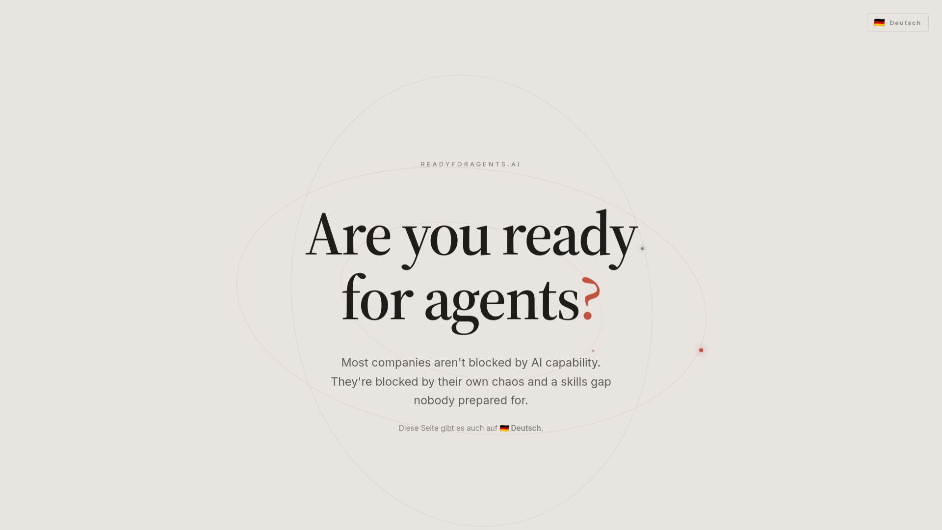 website screenshot of https://ready4agents.pages.dev/