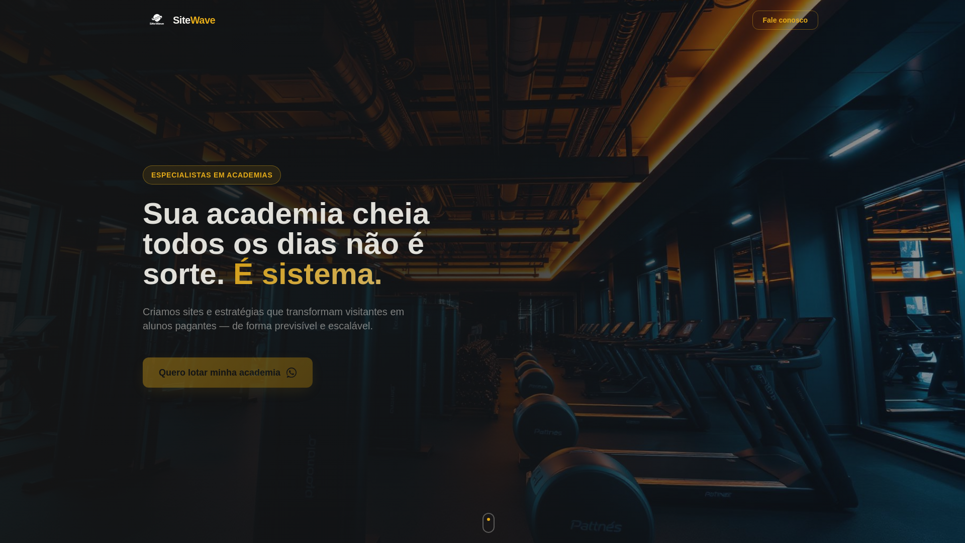 website screenshot of https://sitewavepage.site