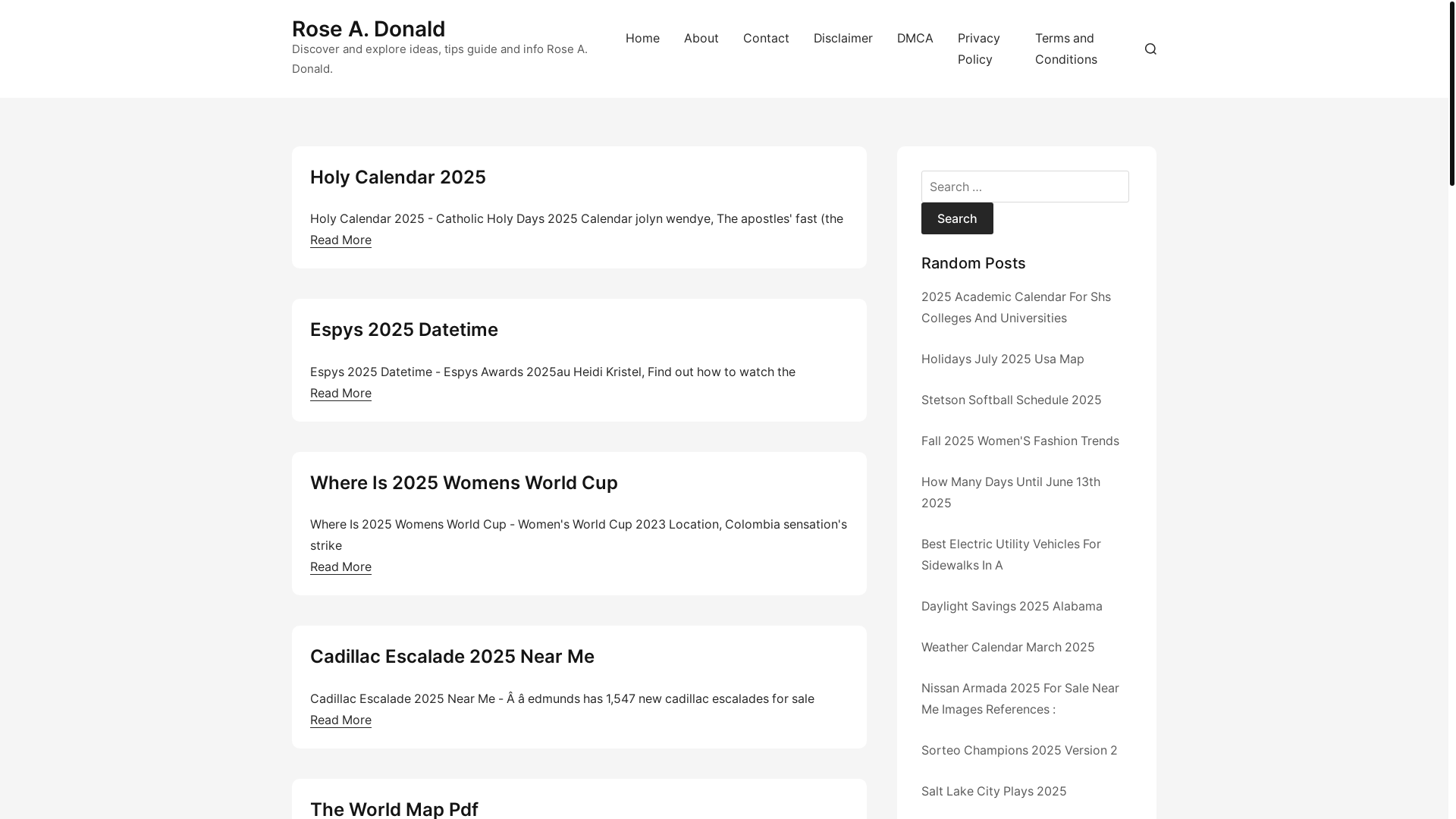 website screenshot of https://roseadonald.pages.dev/