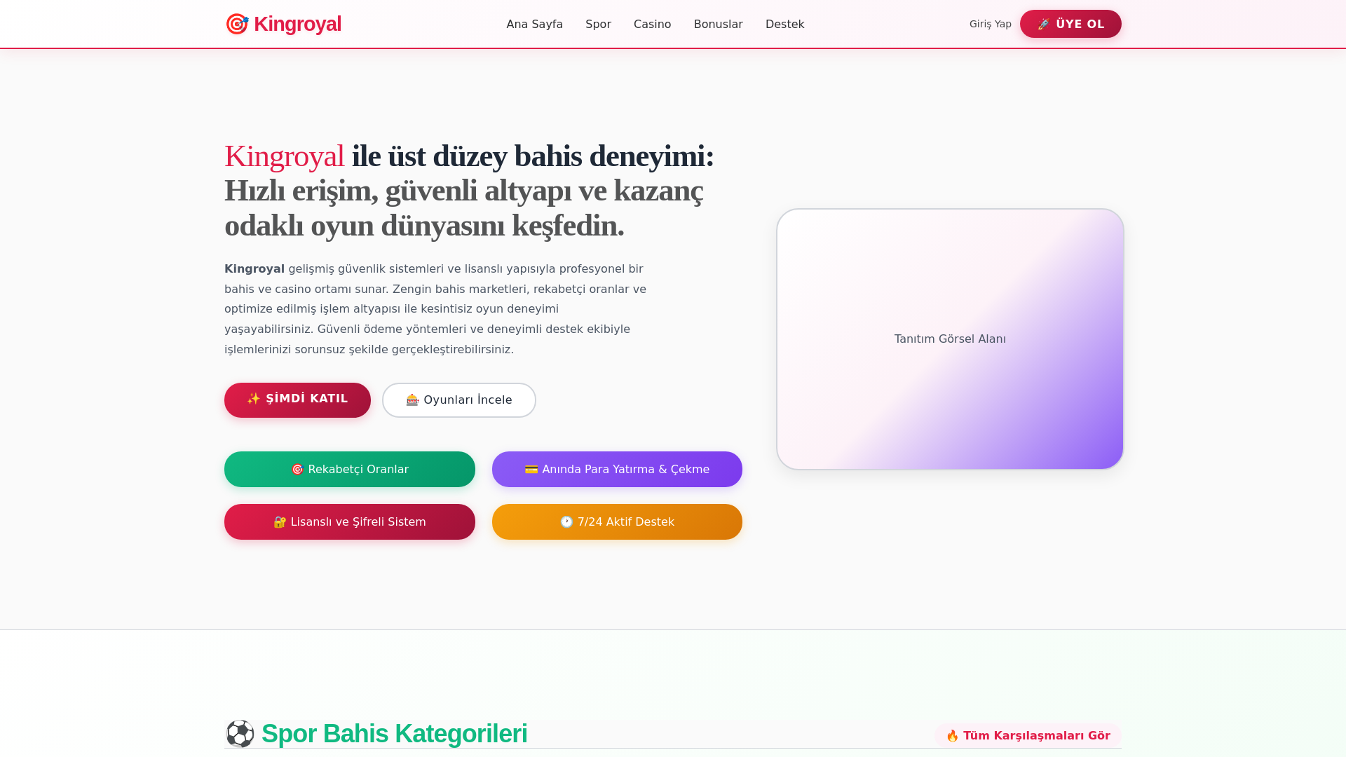 website screenshot of https://aktifadresbetcio.com/