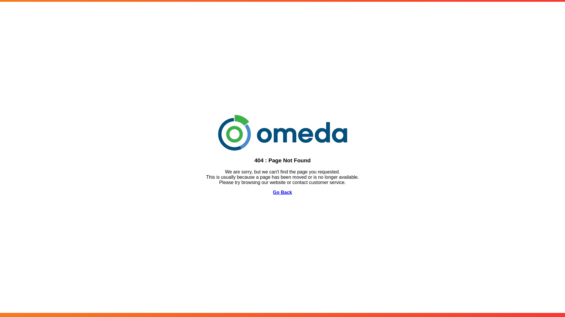website screenshot of https://my.omedastaging.com/