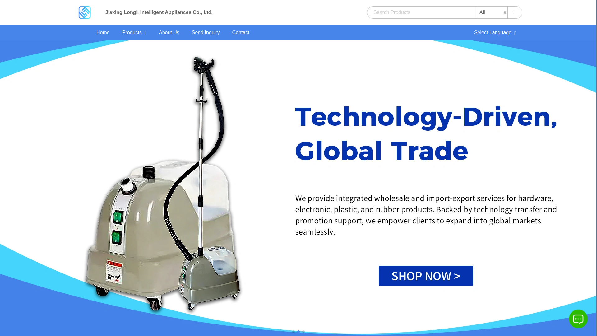 website screenshot of https://longlimold.com/