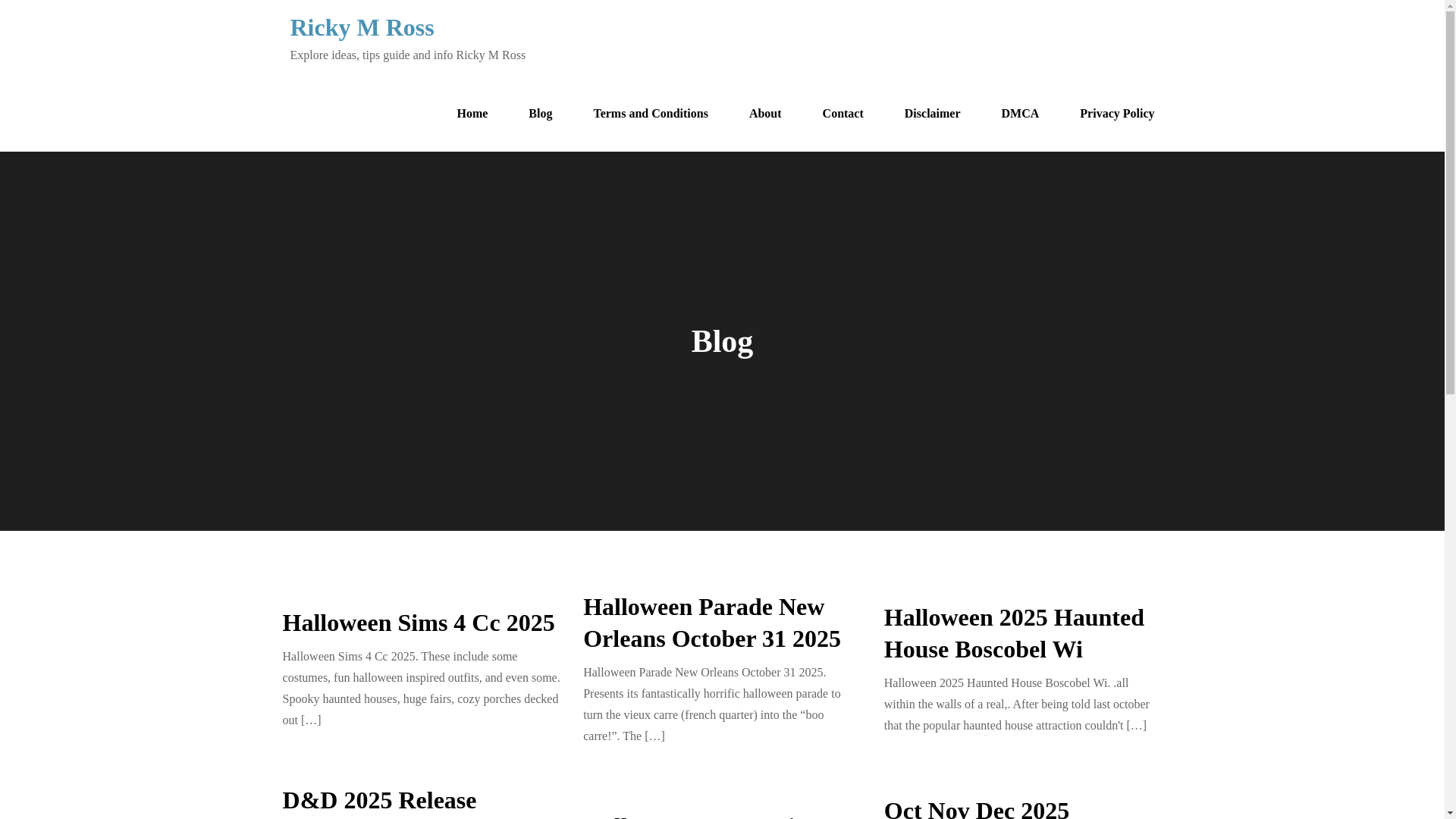 website screenshot of https://rickymrossb.pages.dev/