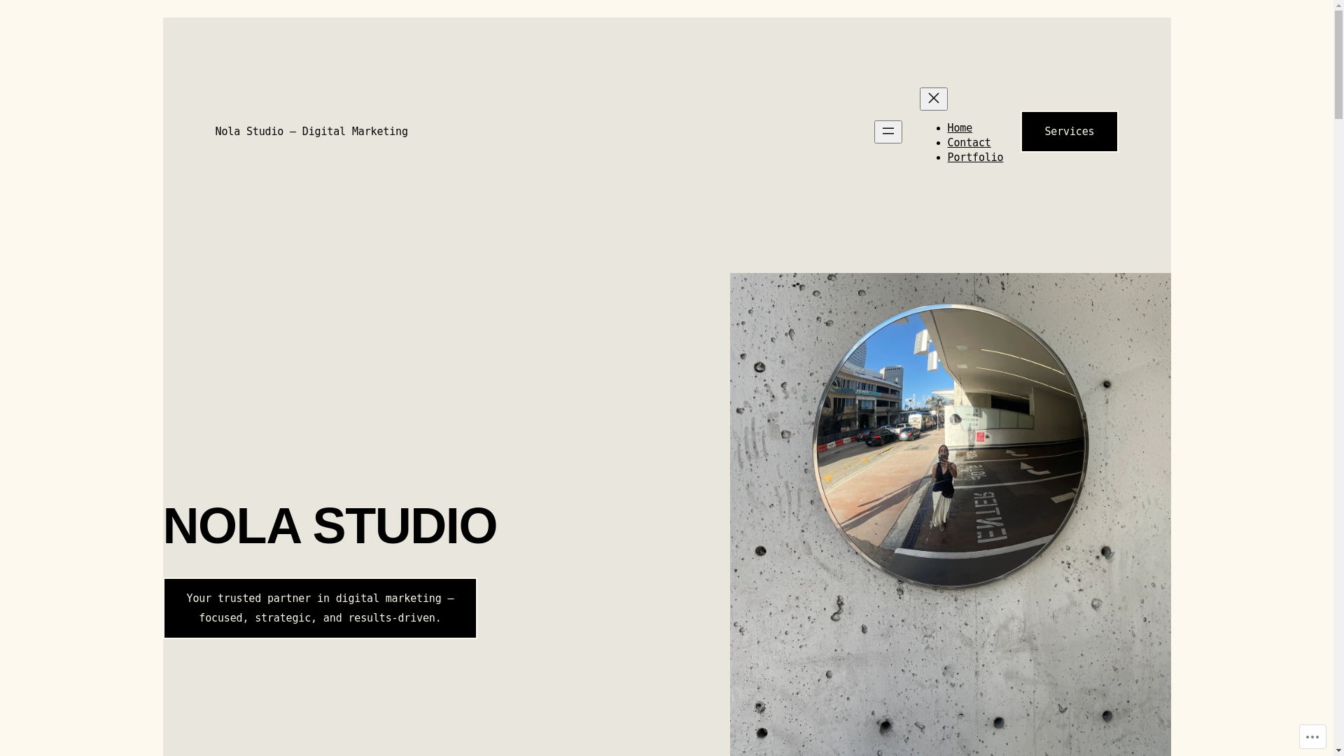 website screenshot of https://nolastudios.de/