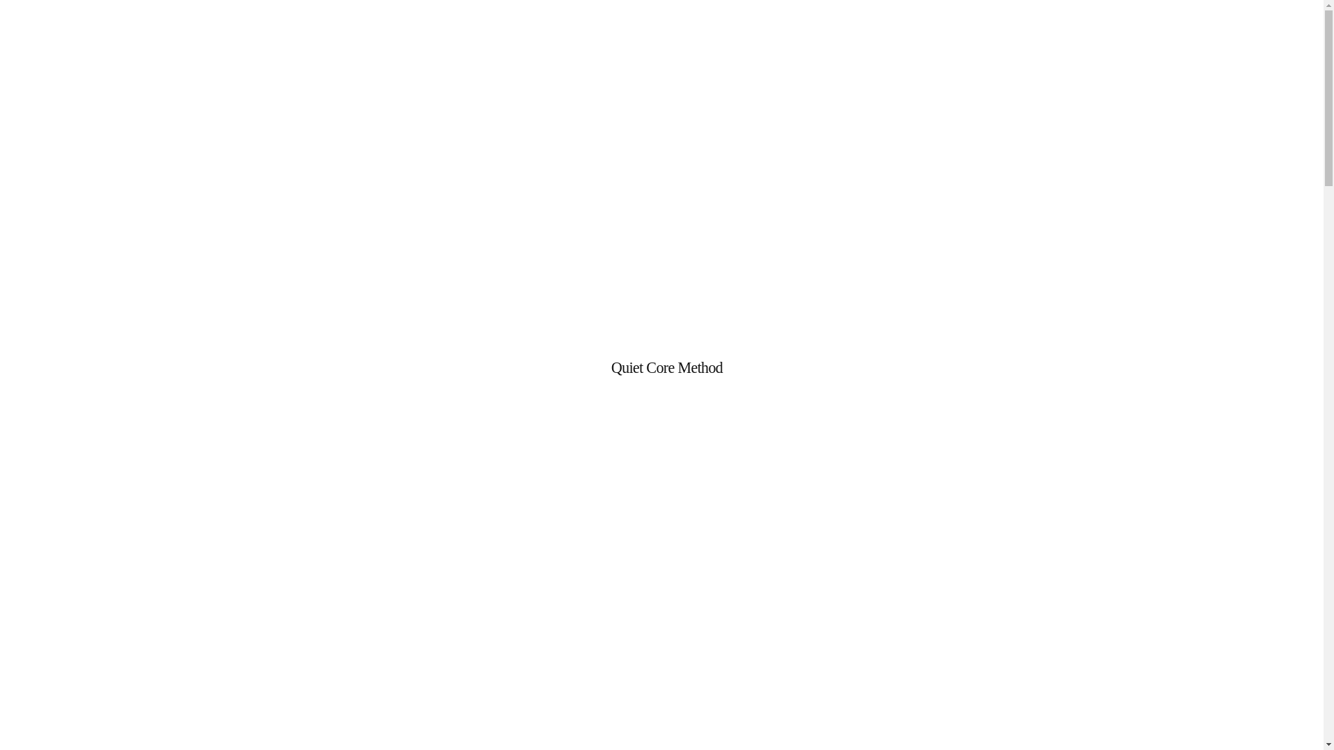 website screenshot of https://quietcoremethodb.info/