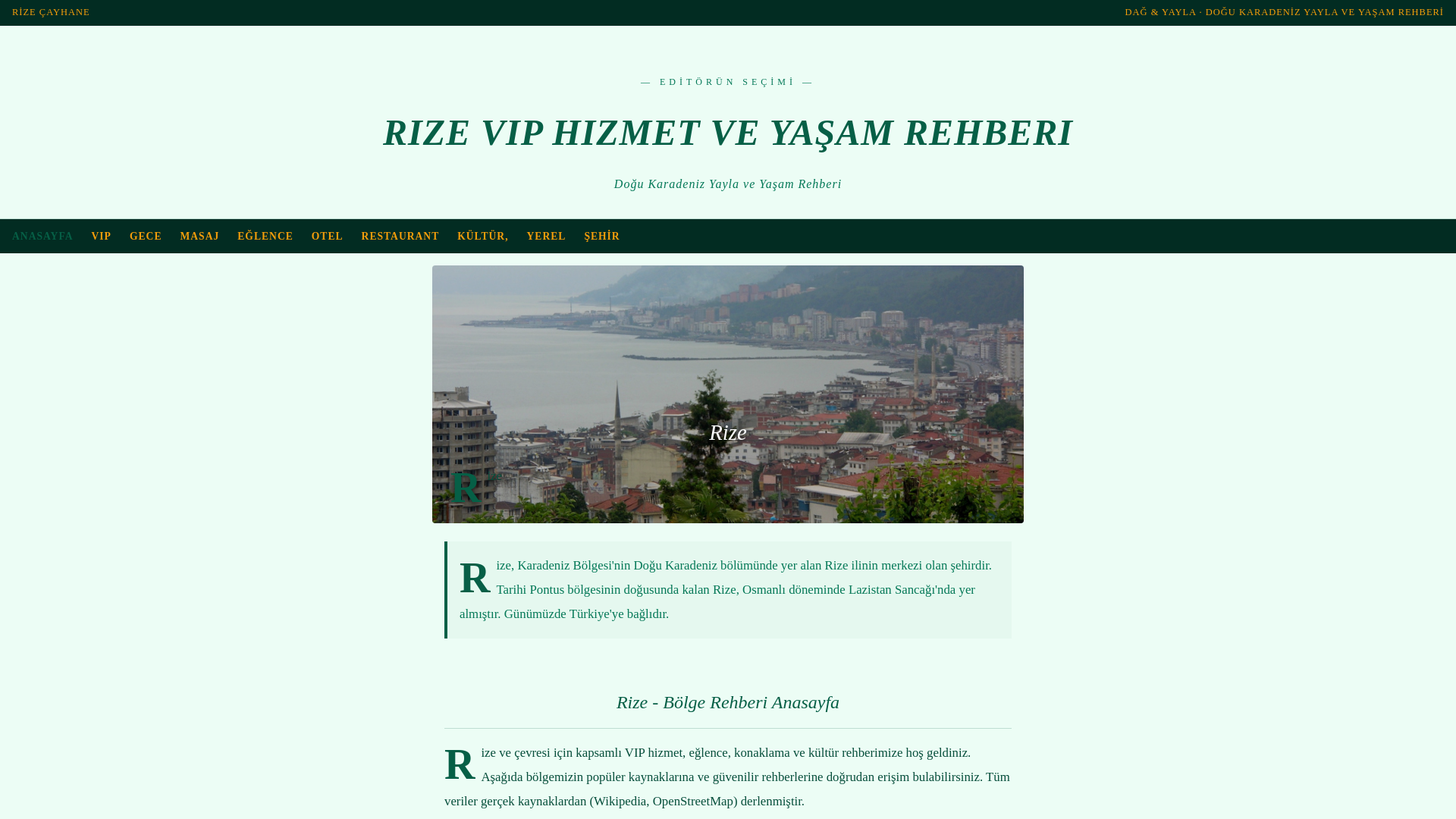 website screenshot of https://rizeescort-pro.pages.dev/