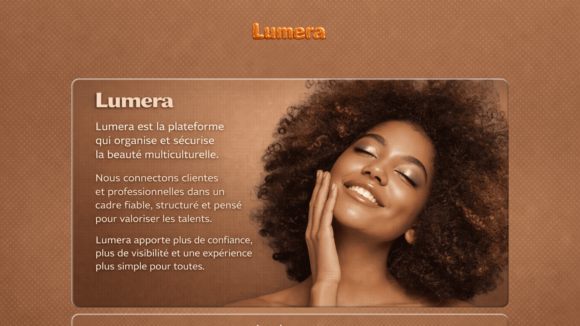 website screenshot of https://lumeeraa.com/