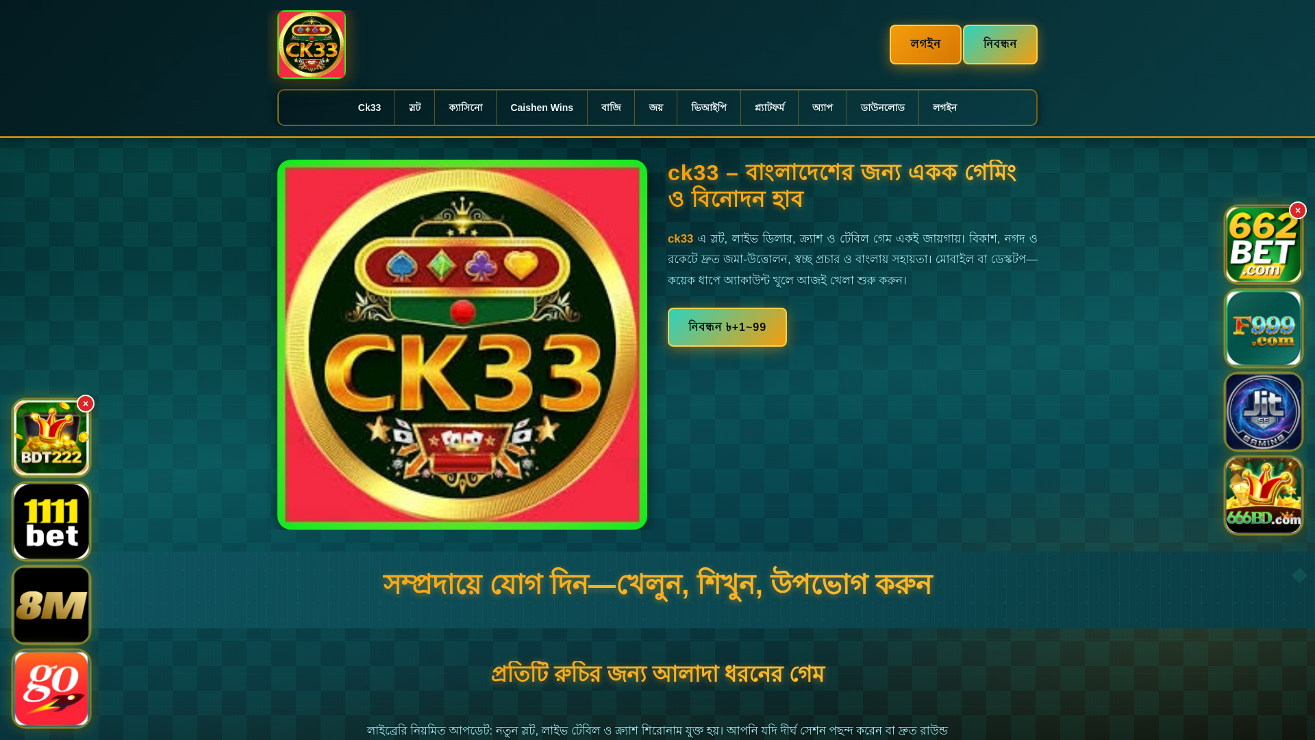 website screenshot of https://ck33dui.com/