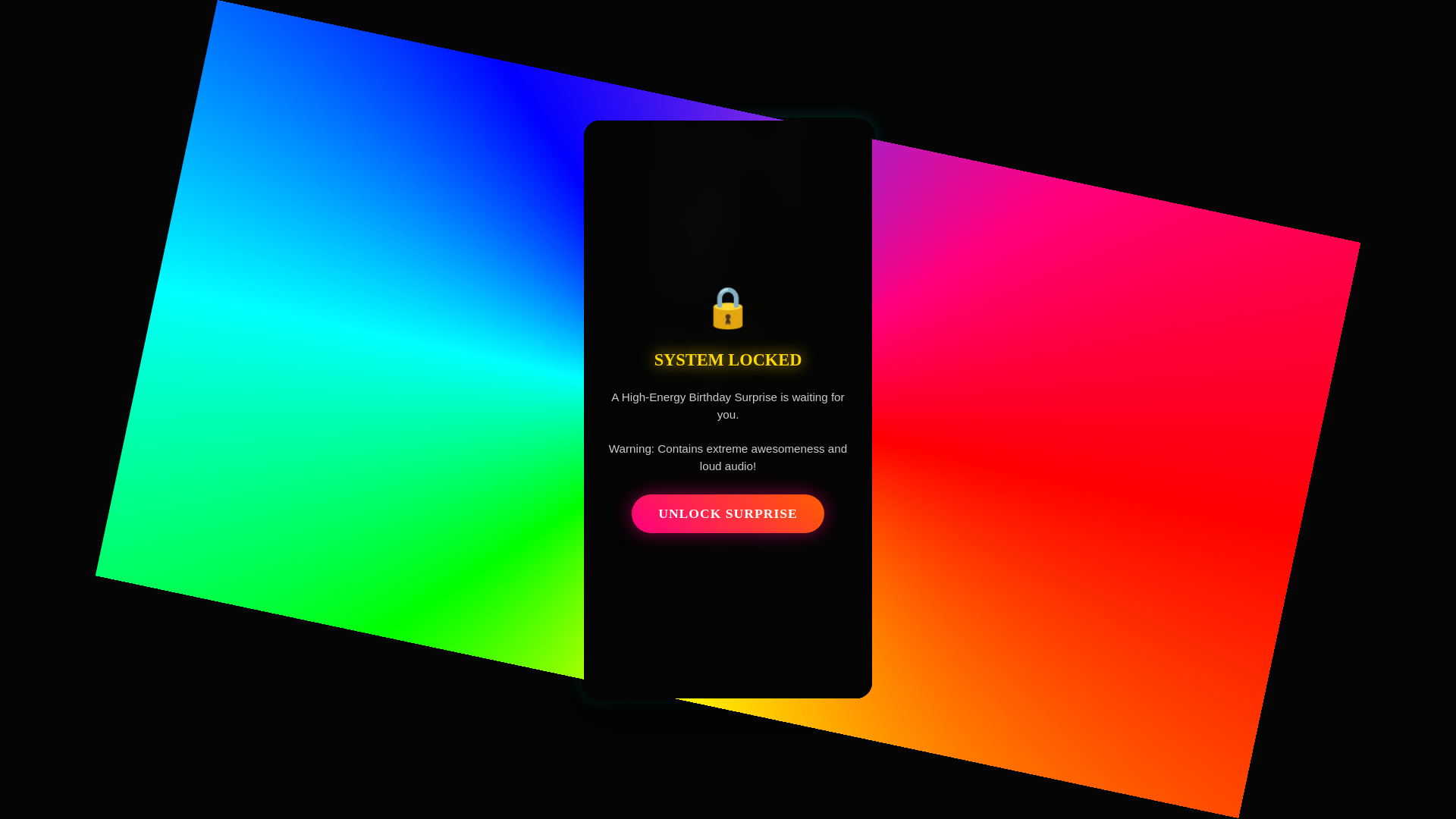 website screenshot of https://happybirthdaymyhero.pages.dev/