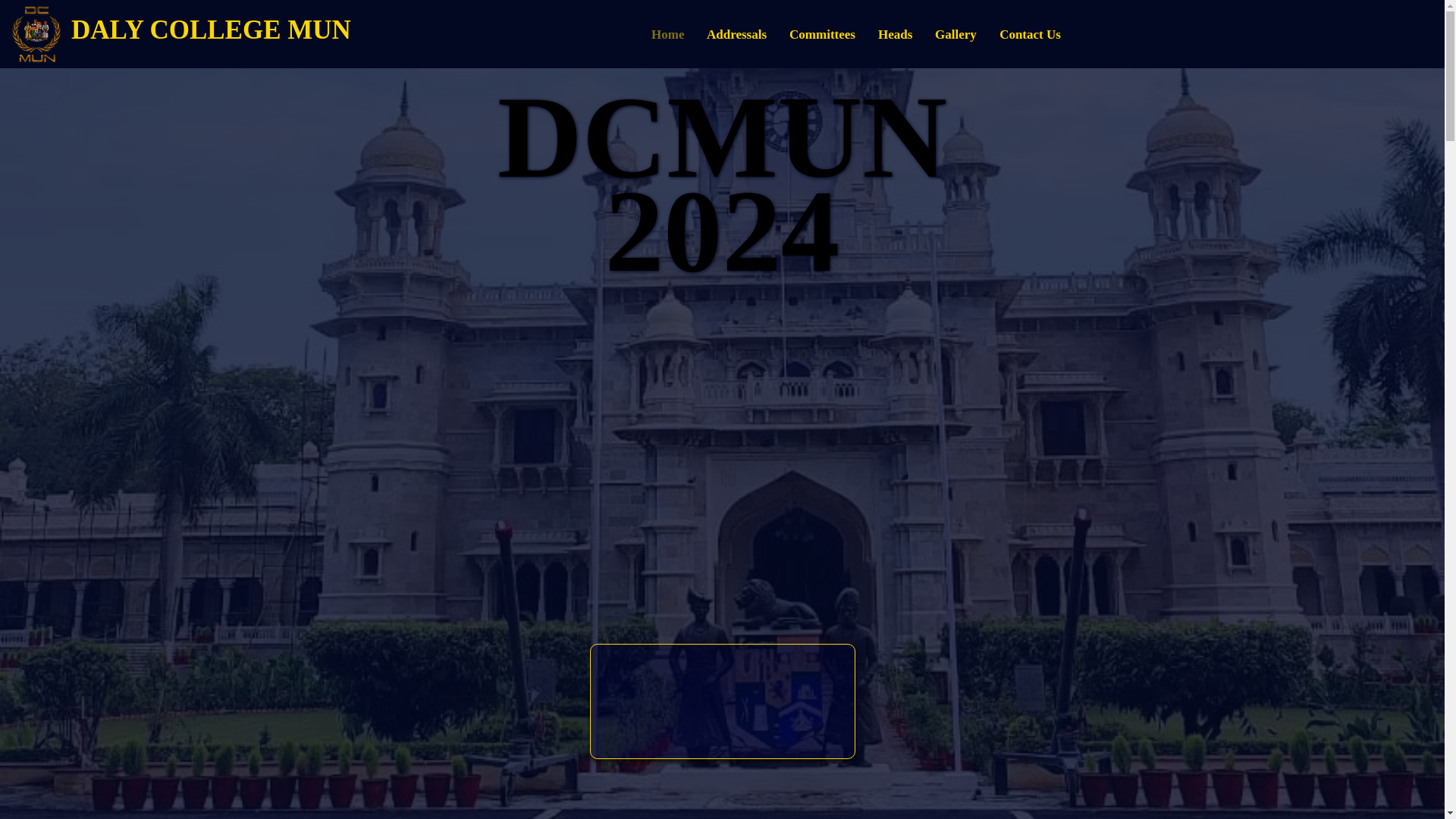 website screenshot of https://dalycollegemun.com/