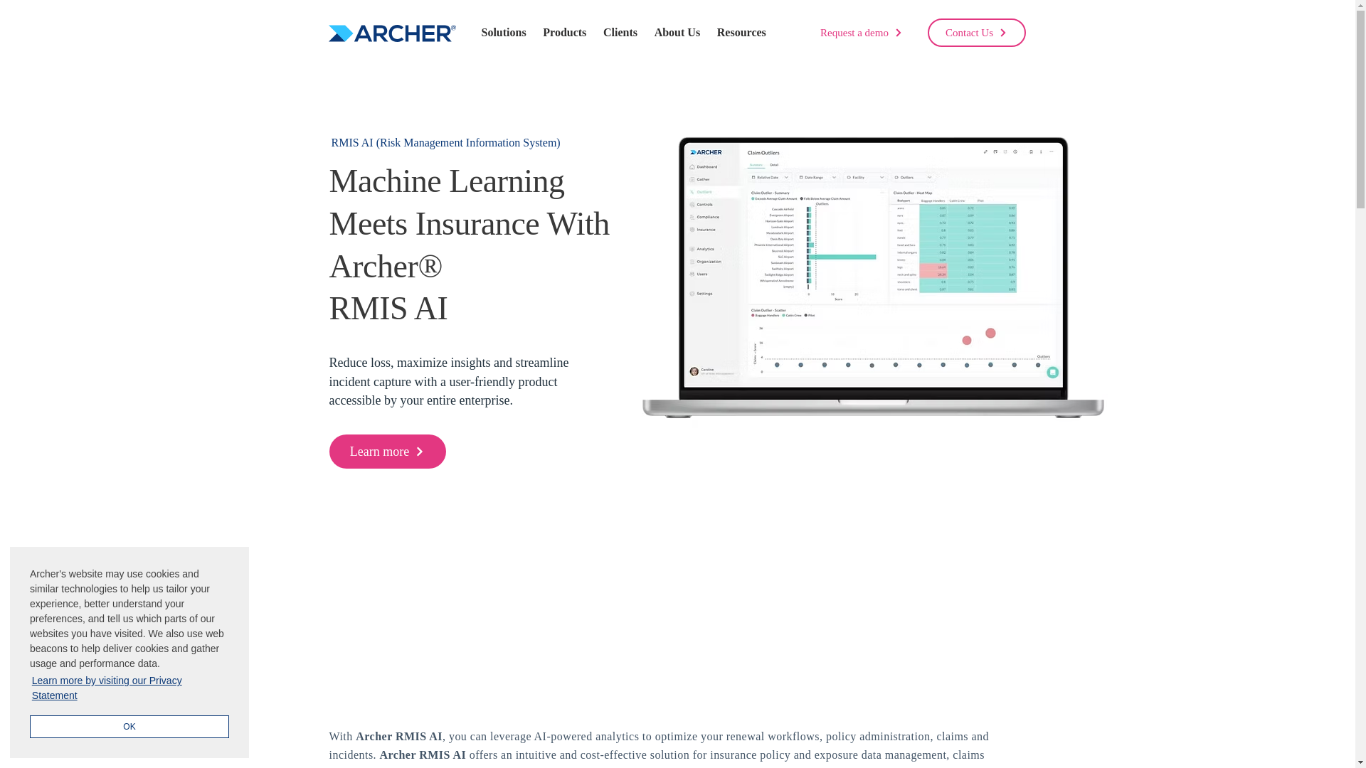 website screenshot of https://sl.archerirm.com/t/104867/sc/e671e103-6675-4b9e-90c3-d808a02502c6/NB2HI4DTHIXS653XO4XGC4TDNBSXE2LSNUXGG33NF5ZG22LTFVQWSP3TMJZGGPJRIF4HKOCWMVSC26LQGJCWUM2PI5SUEZ3UGZISKM2EEUZUIJJSGRIXEUTEPBWG6V2GOB3DKSDGNEWUO4SBNZTFCJJTIQSTGRA=/MJSDAMJZGM2TSZRXGNSDGYTBGY4WCODEMFSDMYJXGBSTKZBQHE3TKOJTME2GIMBT/www-archerirm-com-rmis-ai